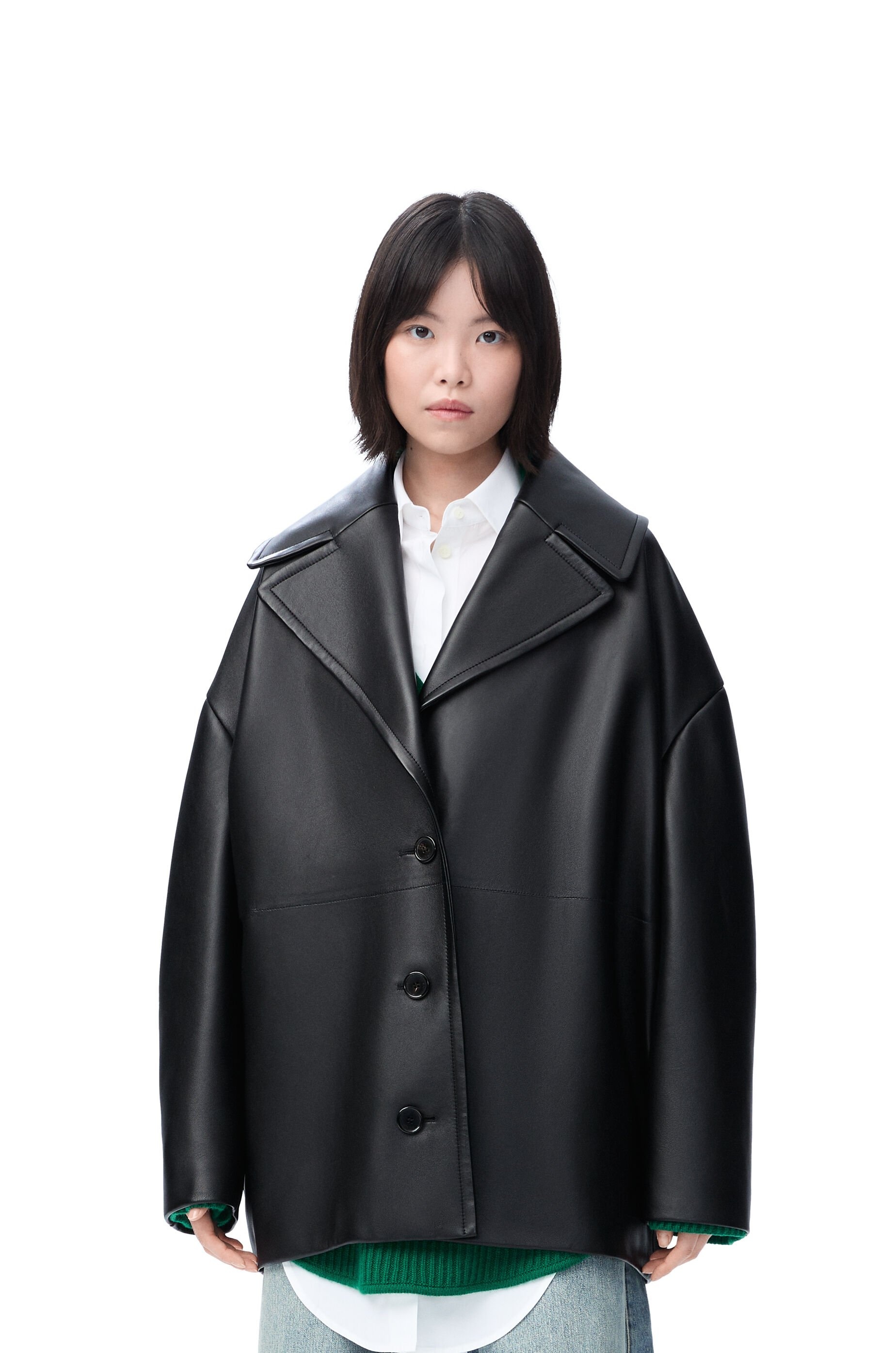 Short coat in nappa lambskin - 3