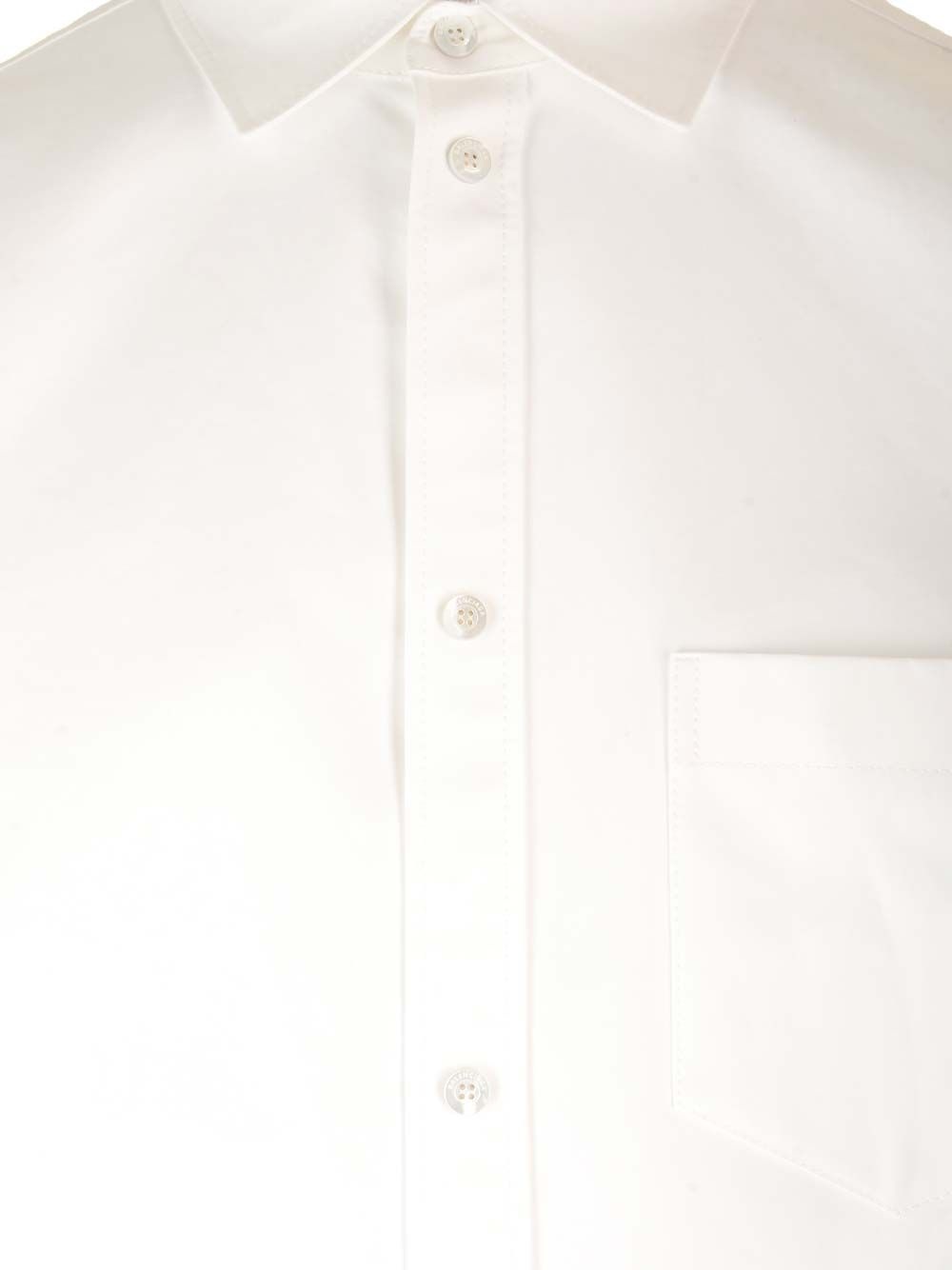 Large-Fit Shirt Shirts White - 3