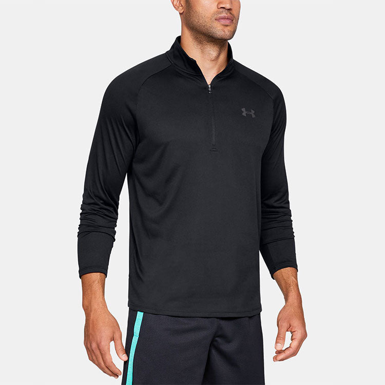 Under Armour Tech 2.0 1/2 Zip Men's Training Sweatshirt 'Black' 1328495-001 - 4