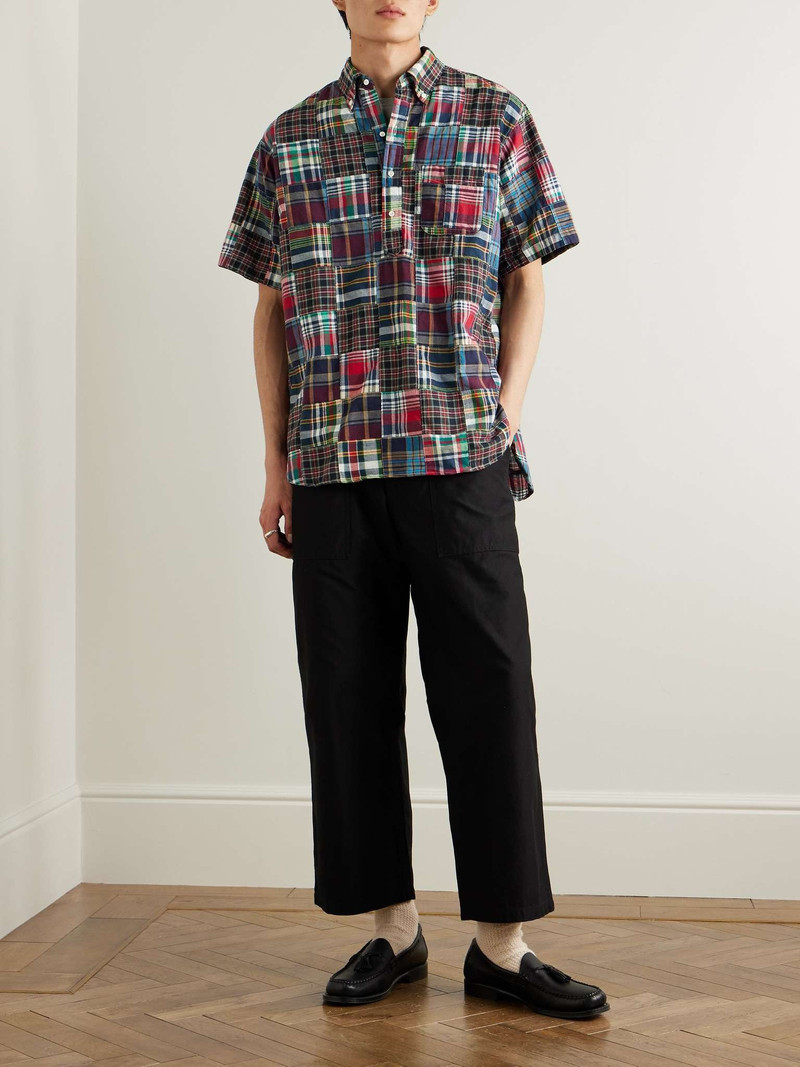 BEAMS PLUS Wide-Leg Cotton Trousers outlook