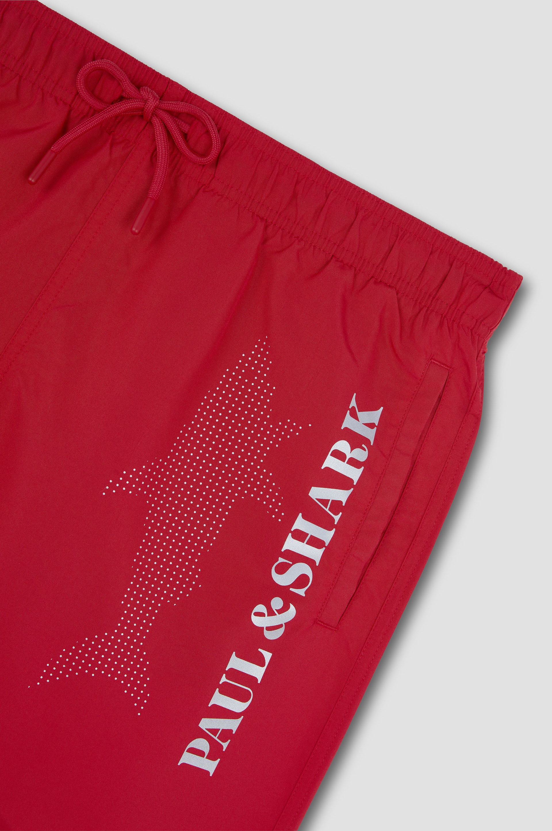 SWIM SHORTS WITH REFLECTIVE LOGO PRINT - 5