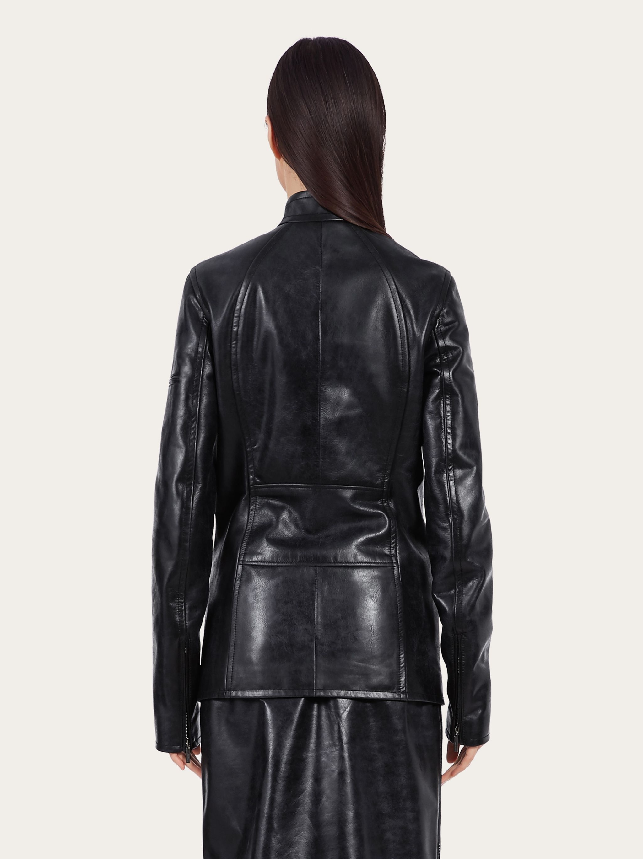 Nappa biker jacket - 3