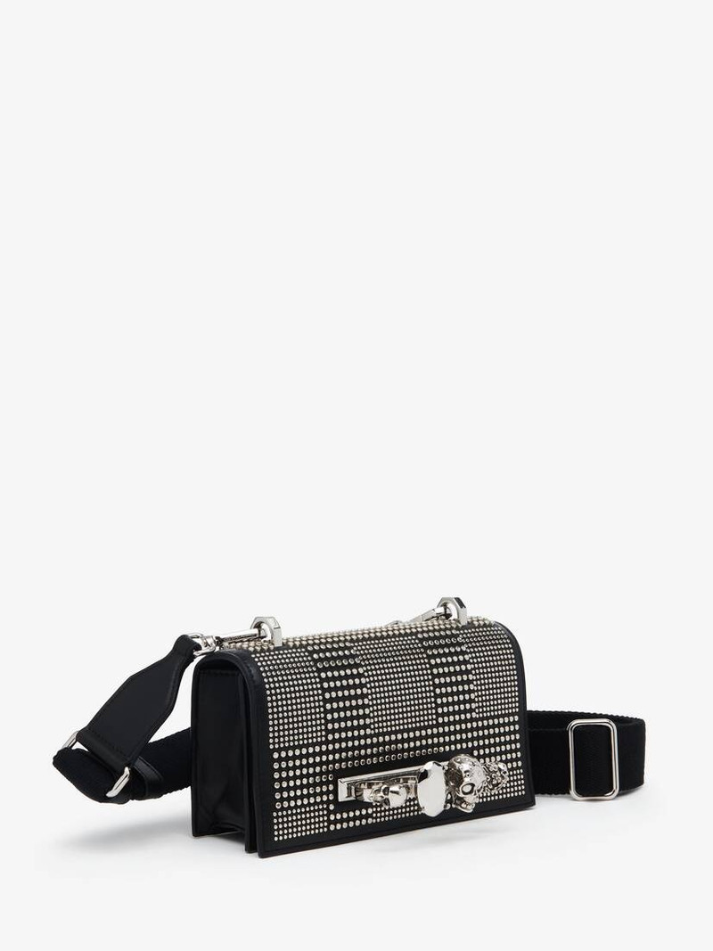 Alexander McQueen Men's The Knuckle Satchel in Black outlook