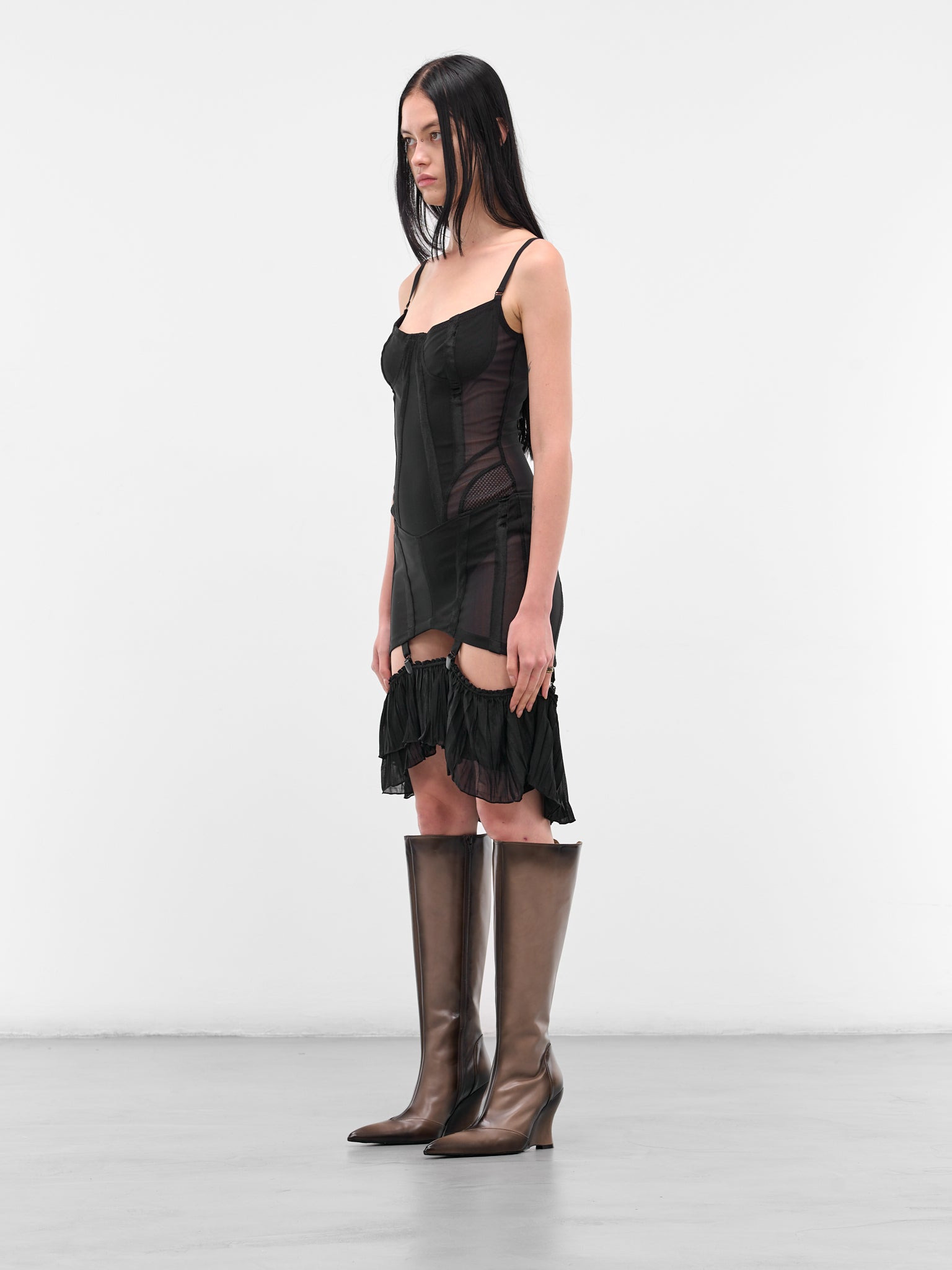 Black Uma Mini Dress - 2