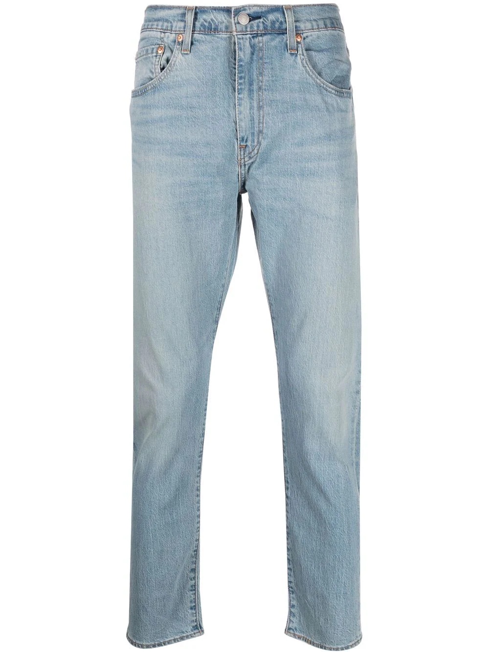 mid-rise slim-fit jeans - 1