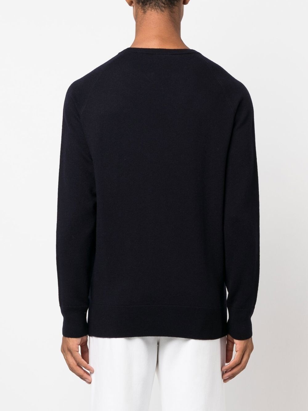 plain long-sleeve jumper - 4