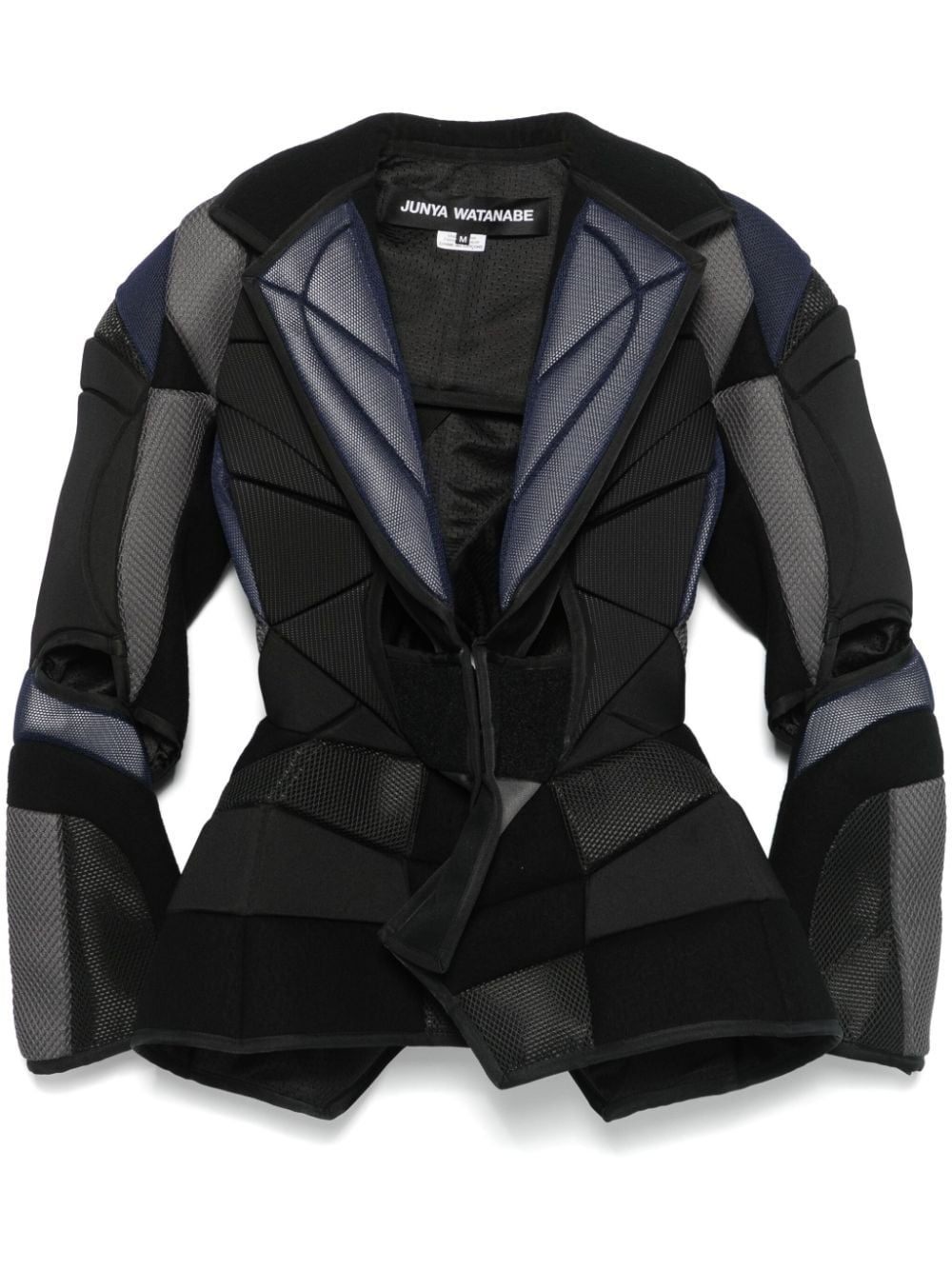 panelled padded jacket - 1