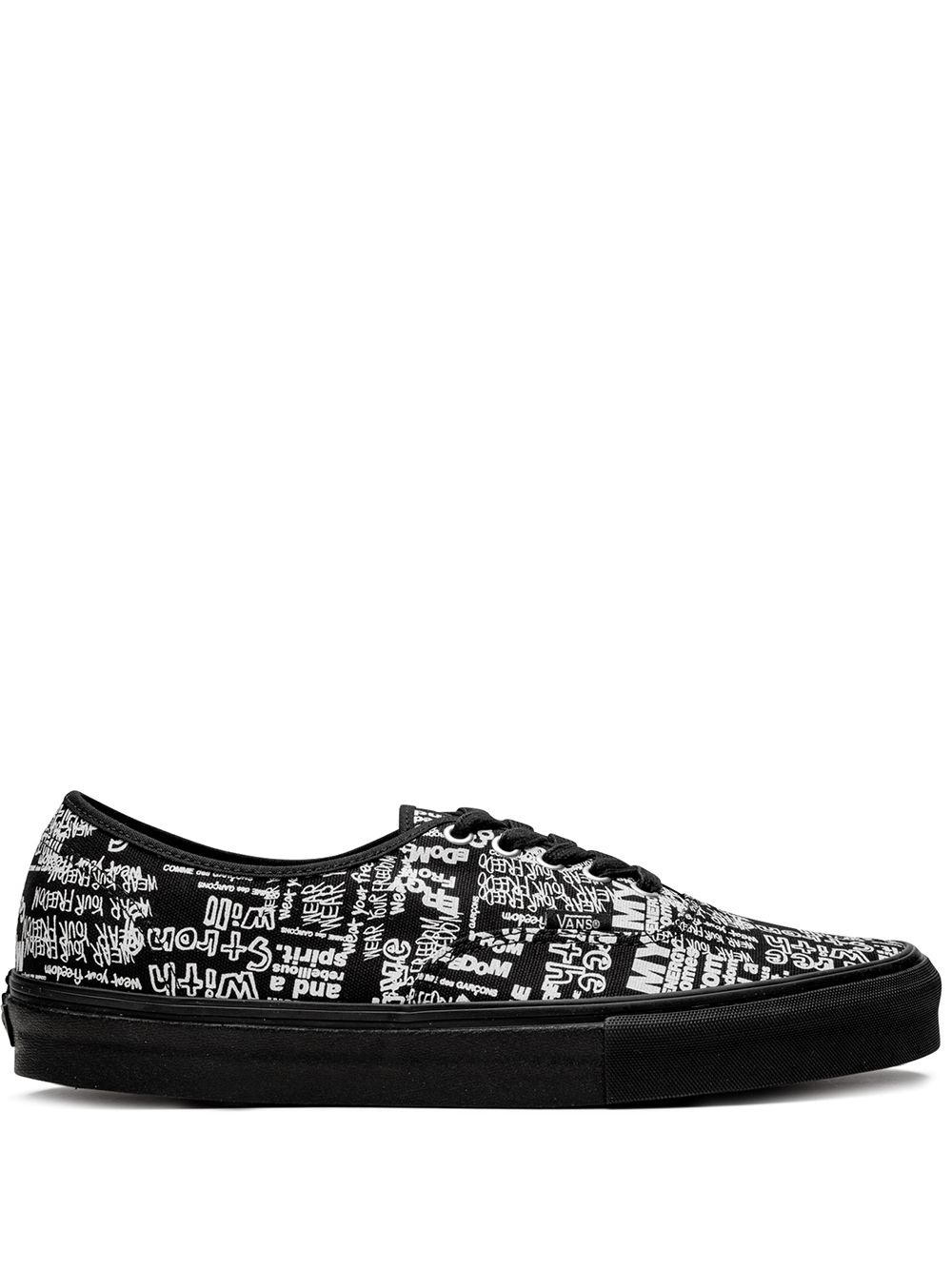 x Comme des Garçons Authentic LX 'Graffiti' sneakers - 1