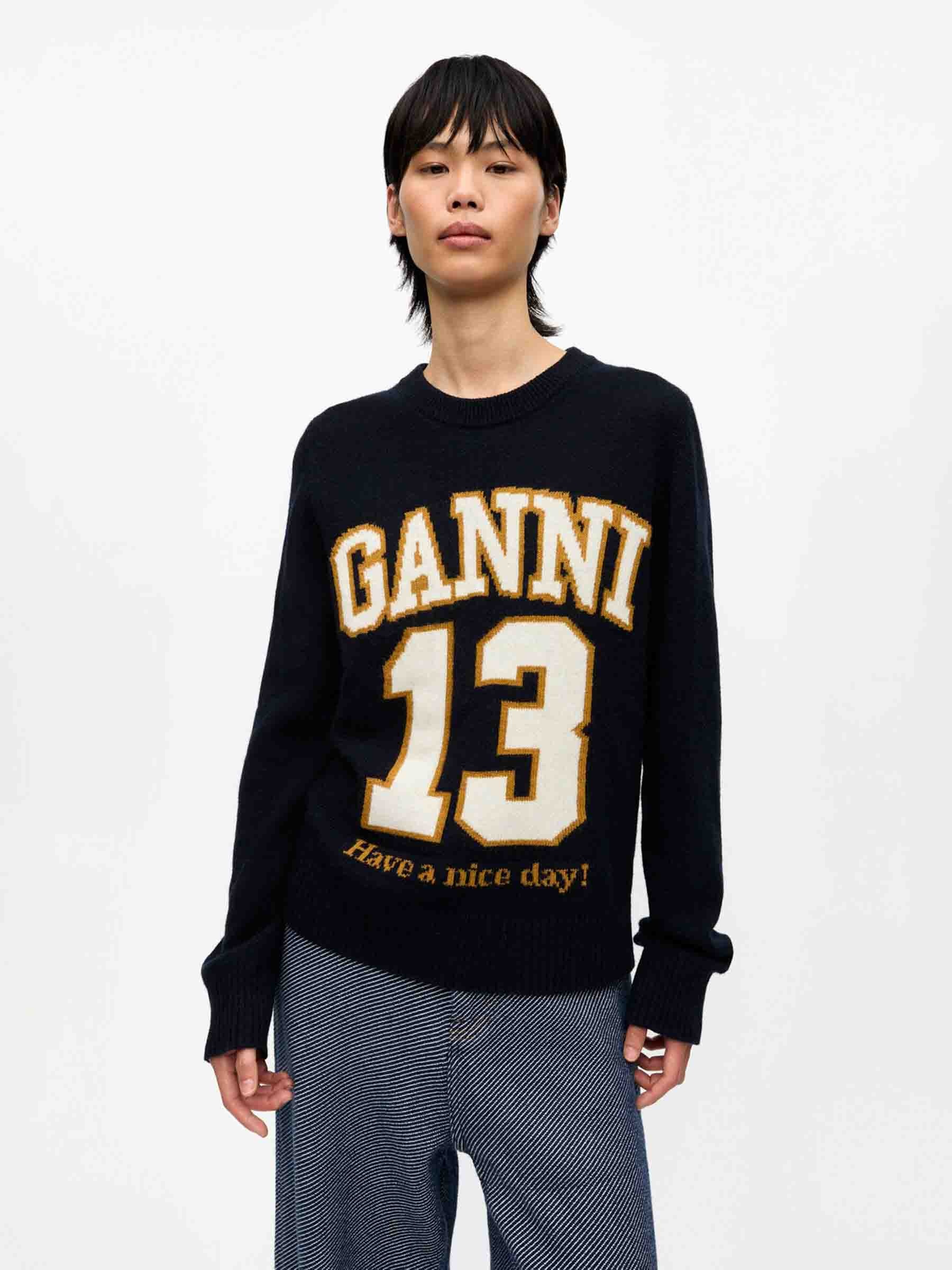 WOOL KNITTED JERSEY - 3