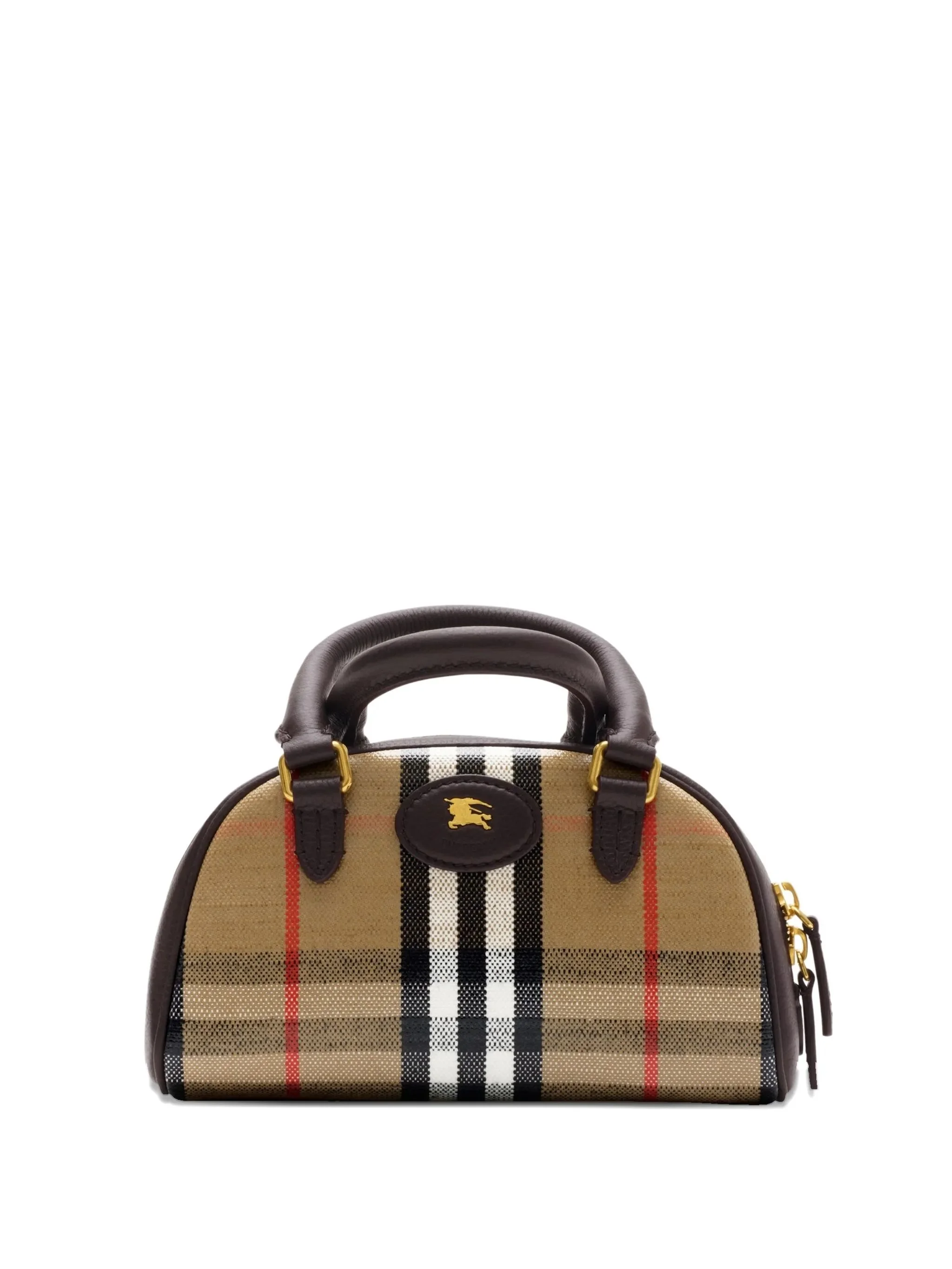 Highlands checked tote bag - 1