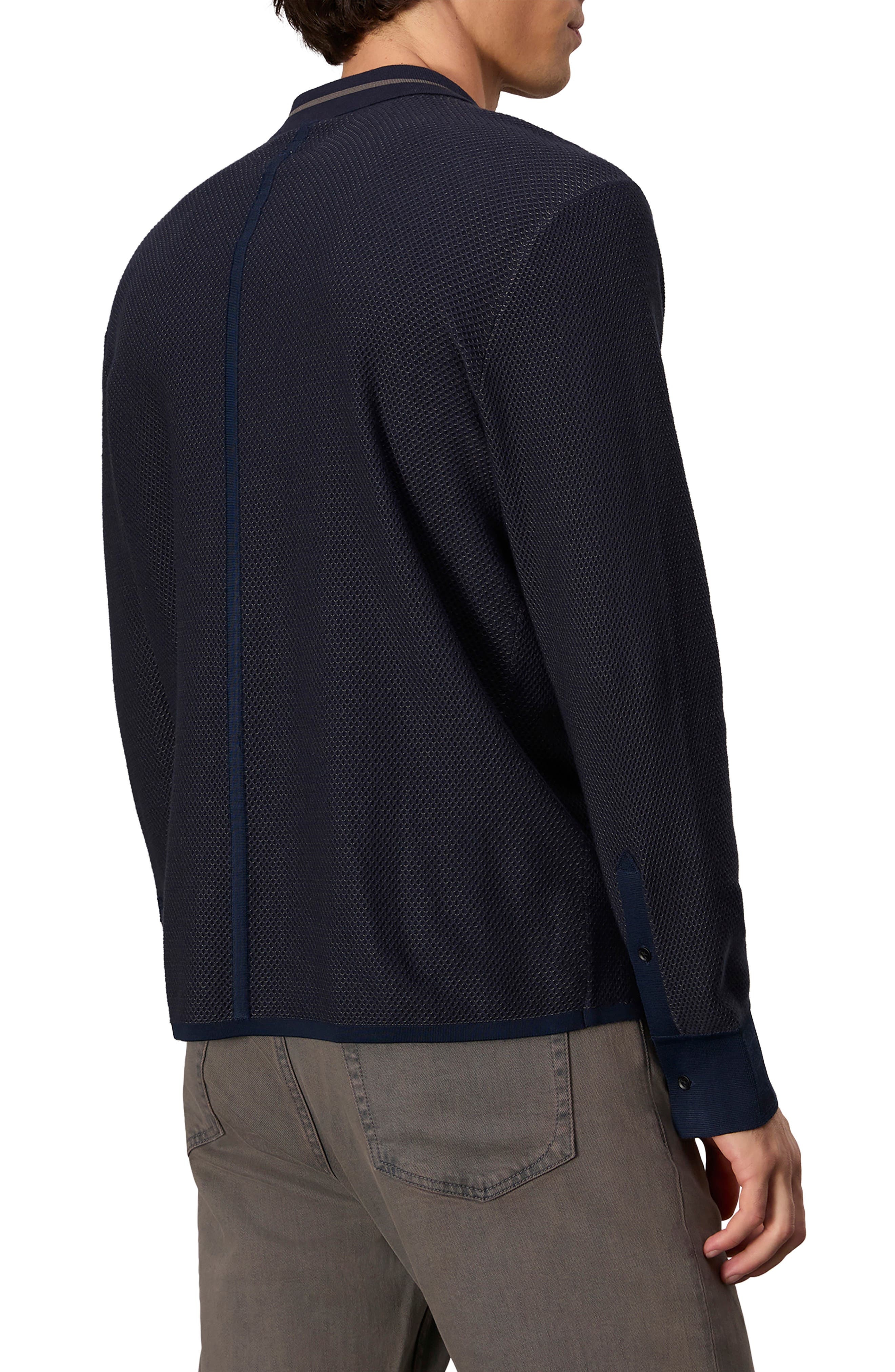 rag & bone Harvey Piqué Button-Up Shirt in Salute at Nordstrom - 3