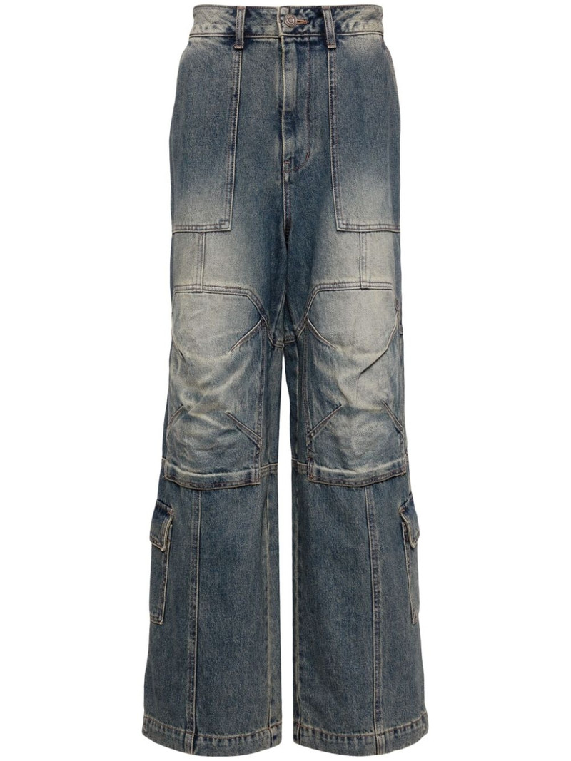 mid-rise wide-leg jeans 1