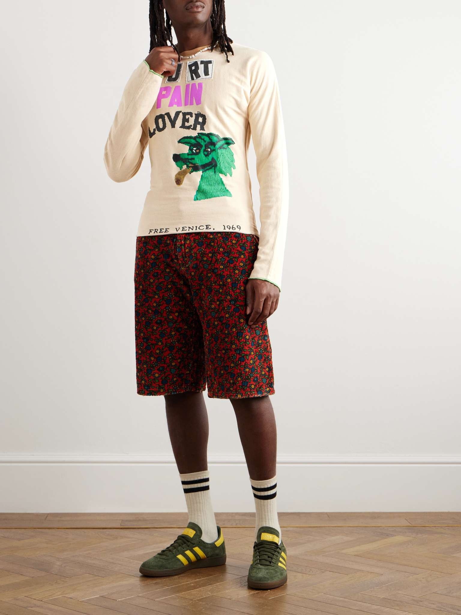 Reversible Printed Cotton and TENCEL™ Lyocell T-Shirt - 2