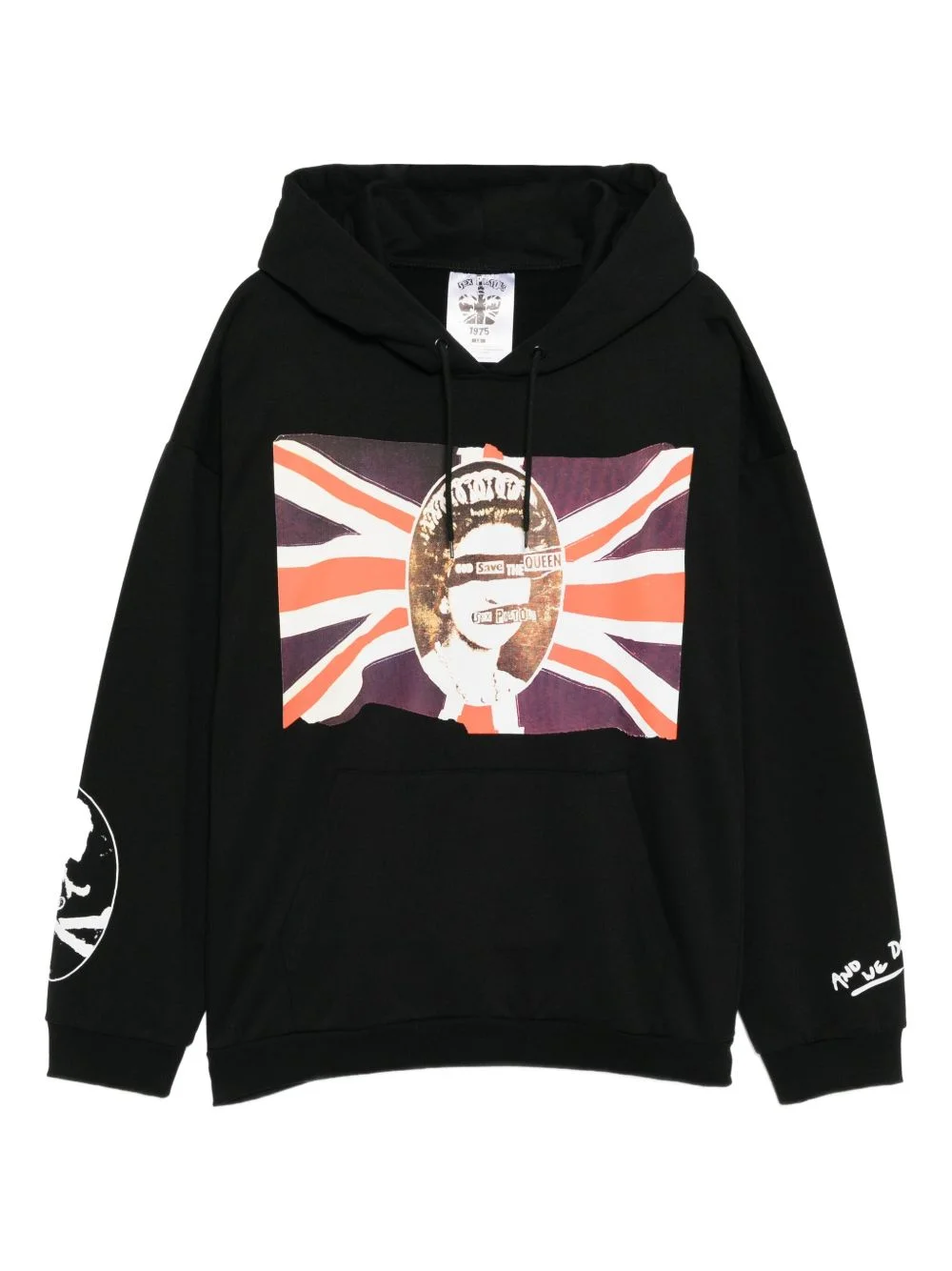 graphic-print hoodie - 1