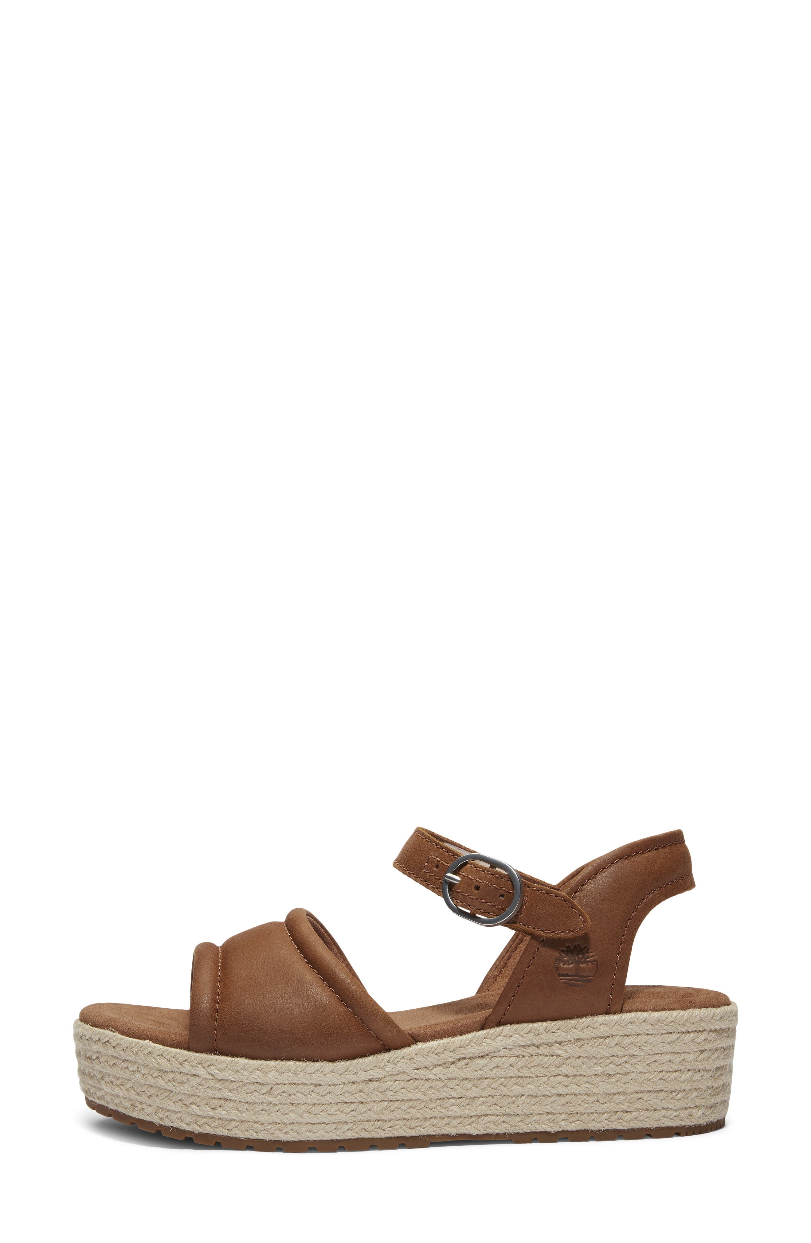 Timberland Santorini Sun Espadrille Sandal in Rust Full Grain at Nordstrom - 9