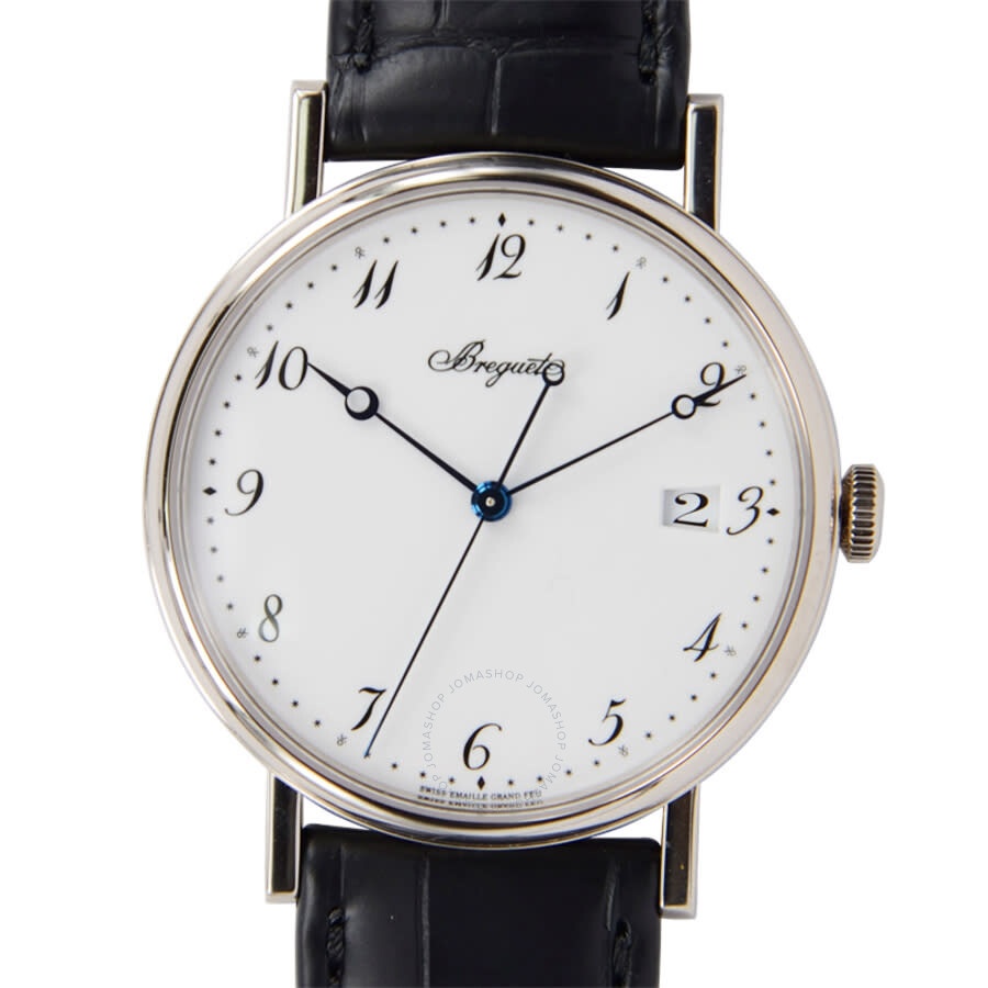 Breguet Classique White Dial 18 Carat White Gold Automatic Men's Watch 5177BB/29/9V6 - 2