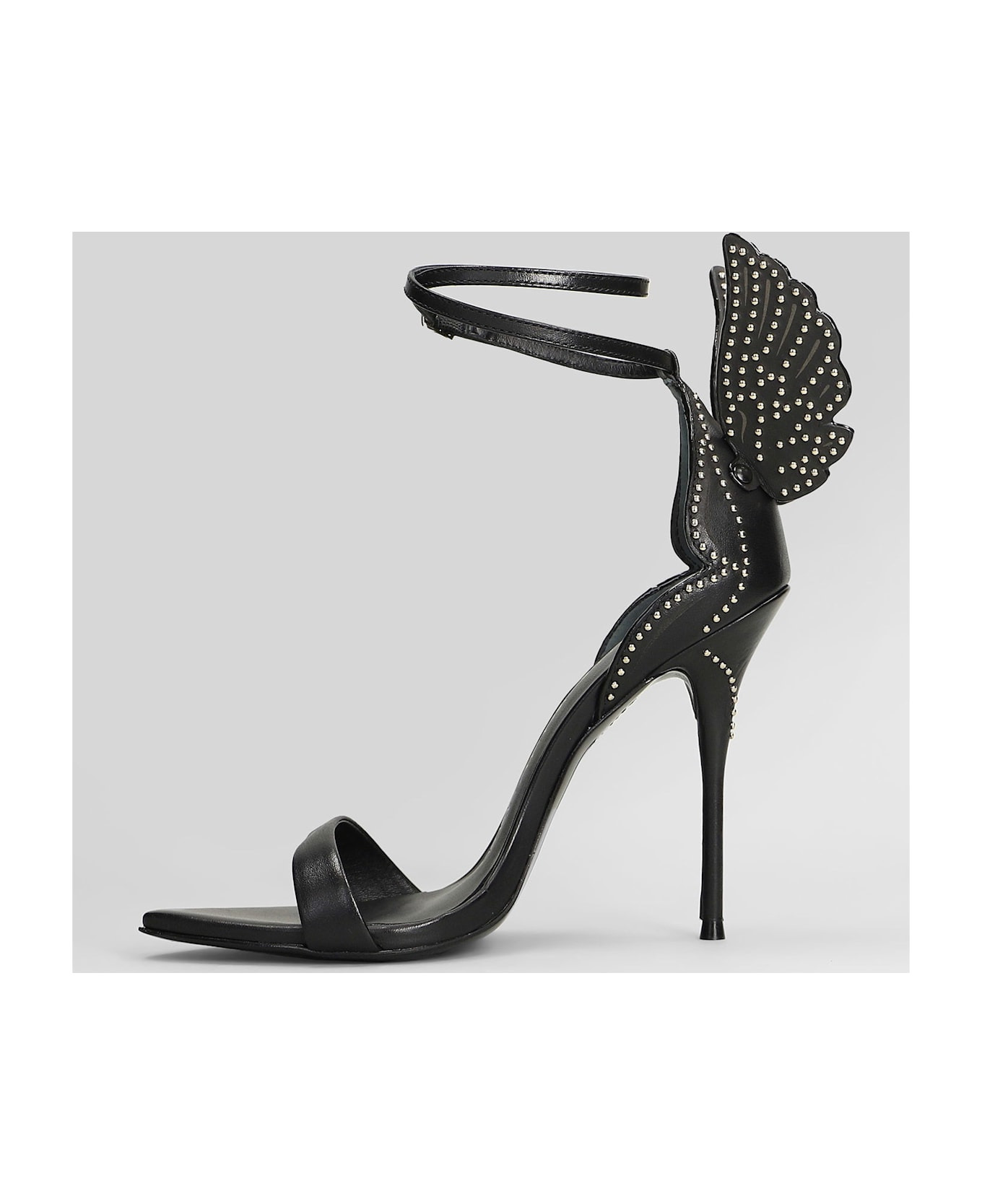 Cherub Sandals In Black Leather - 3