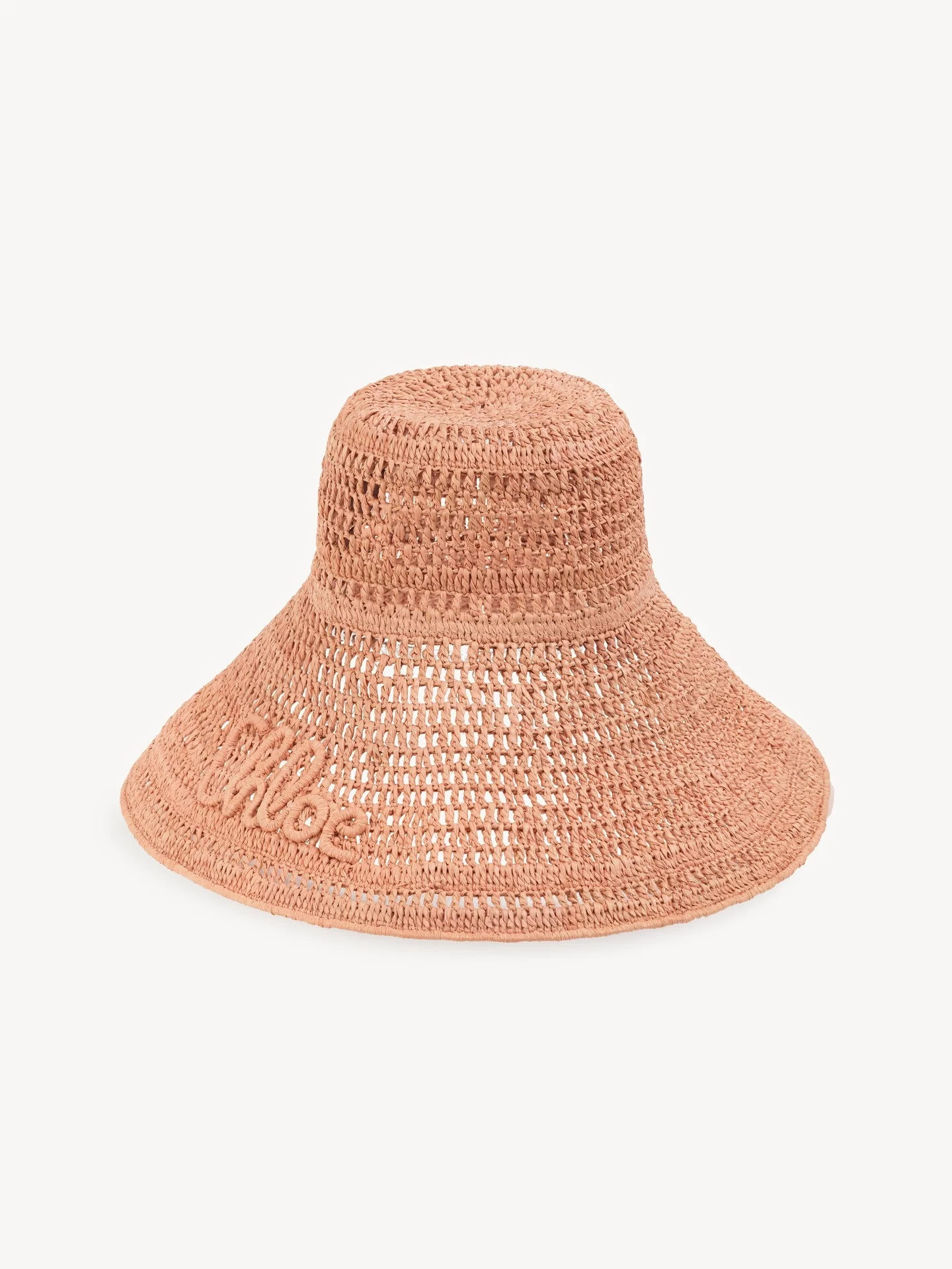 THE CHLOÉ RAFFIA CAPELINE HAT - 1