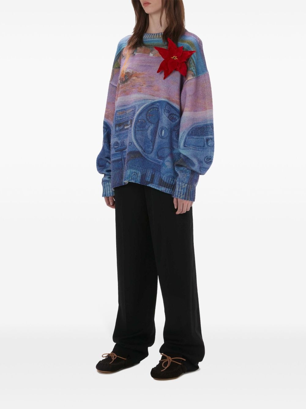 printed jumper - 2
