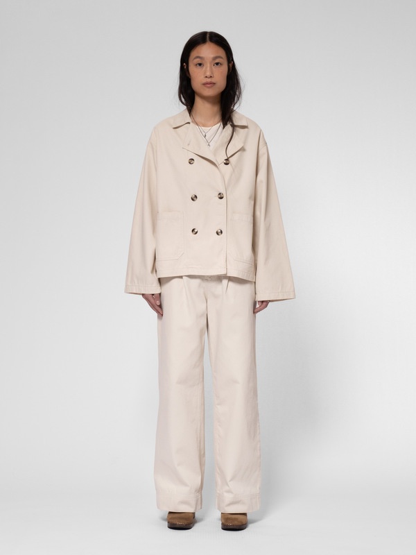 Bibbi Workwear Sailor Jacket Ecru - 5