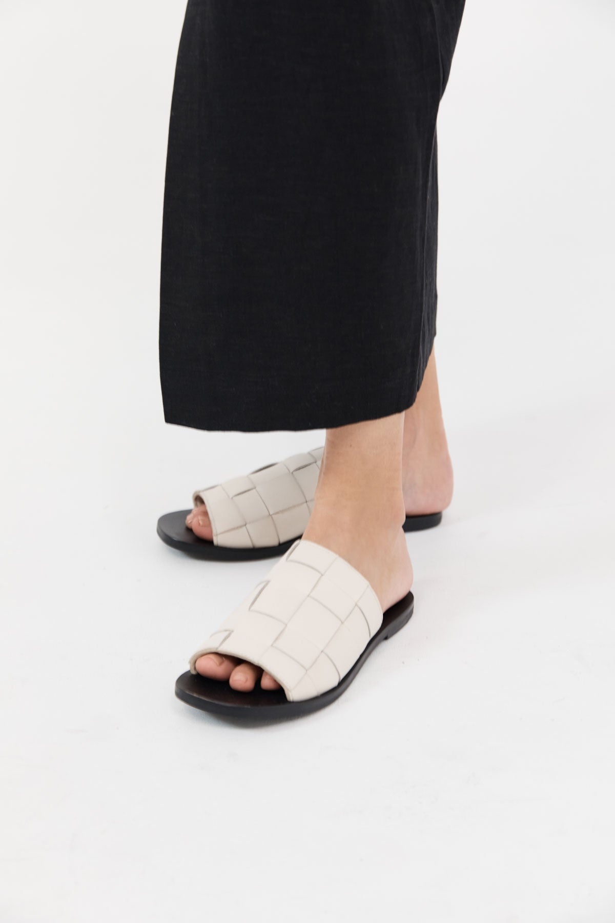 Woven Flats - Tofu - 3