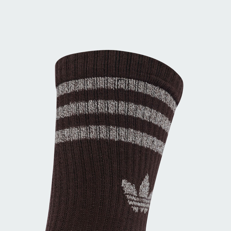 3 STRIPES GLITTER CREW SOCKS 3 PAIRS 3