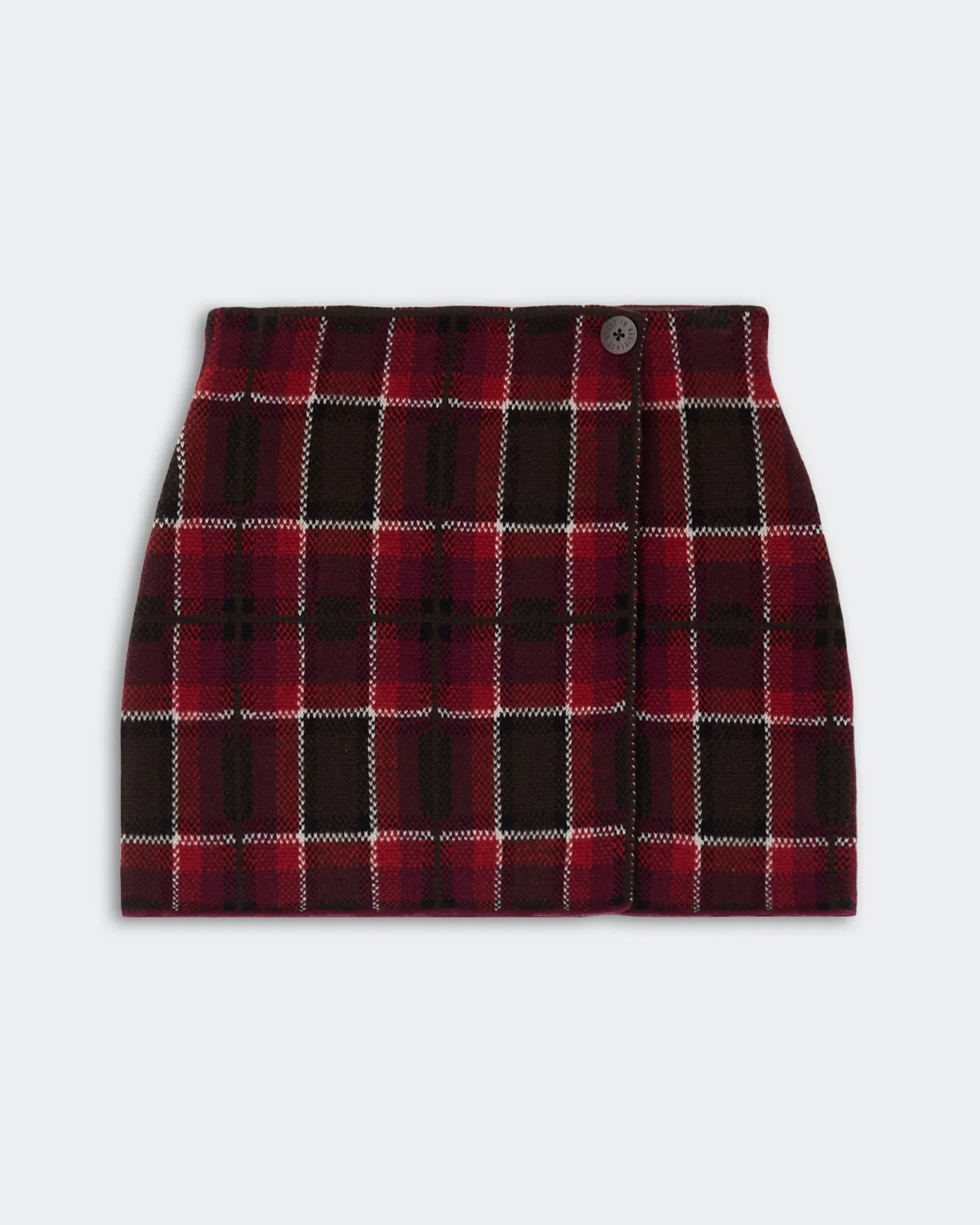 Tartan Mini Skirt - 1