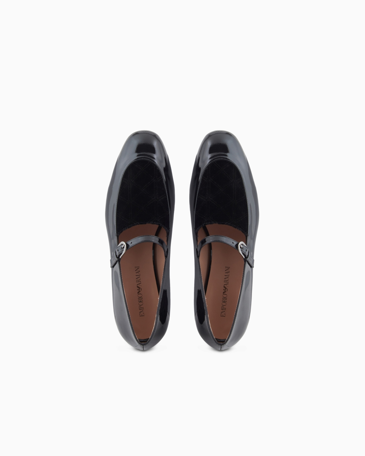 PATENT LEATHER MARY JANE BALLERINAS - 3