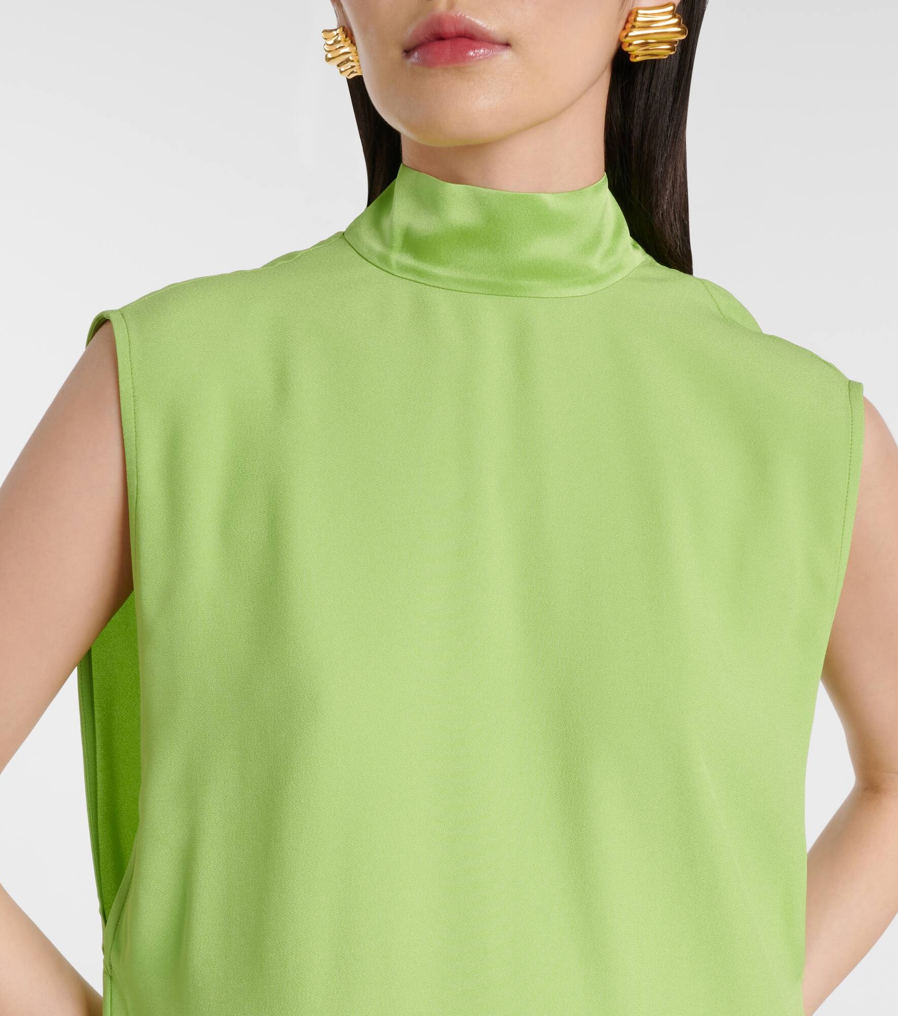 Miami crêpe cady maxi dress - 4