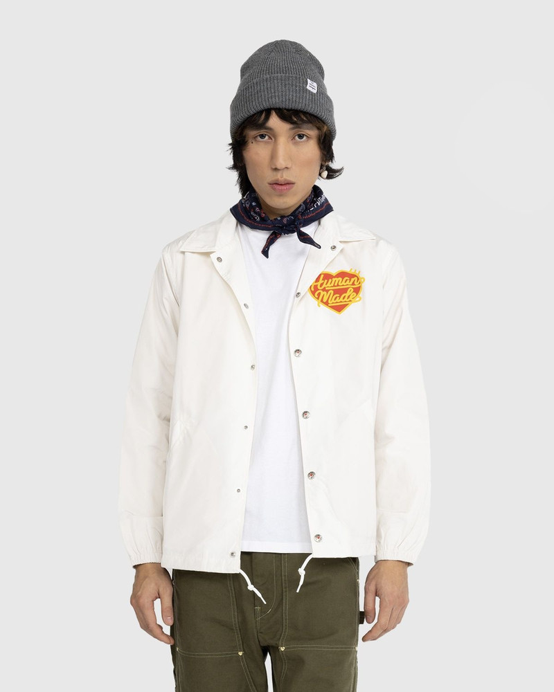 Human Made – Coach Jacket White 3