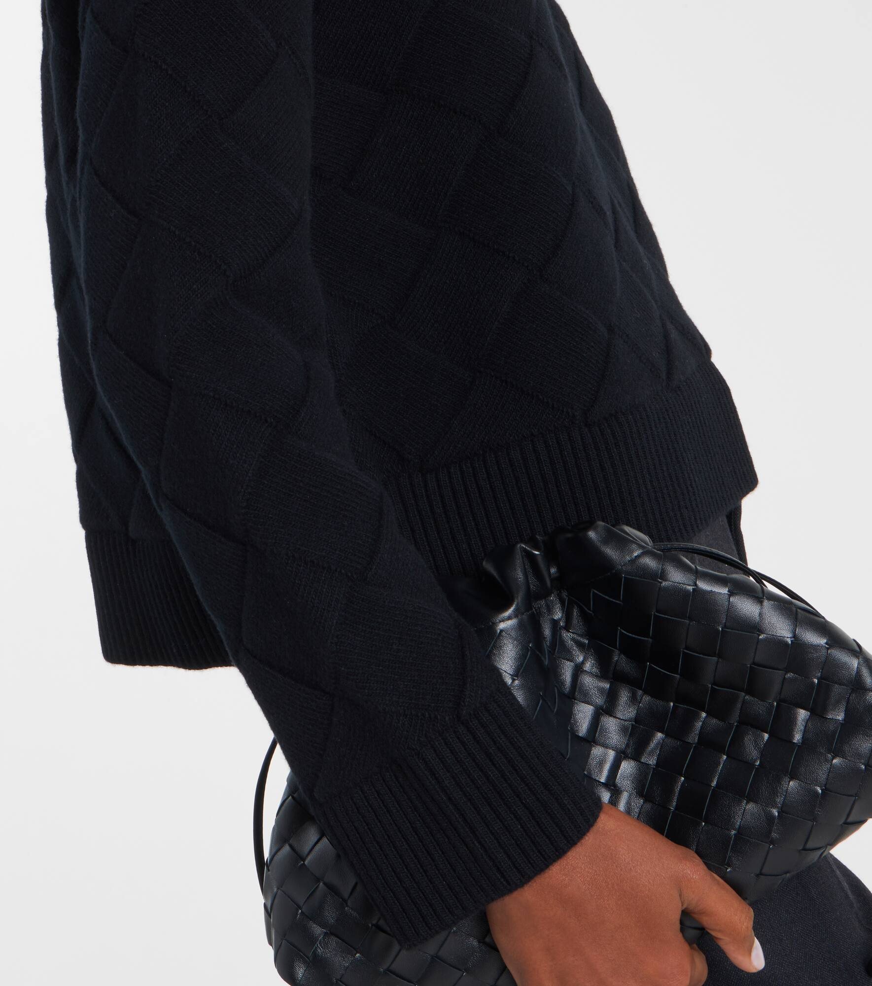 Intreccio wool-blend sweater - 5