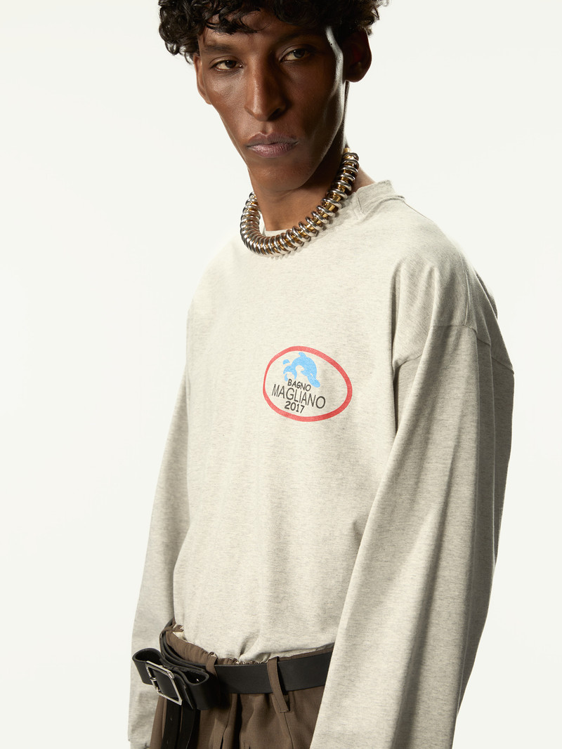MAGLIANO Bagno Magliano Long Sleeve Light Melange outlook