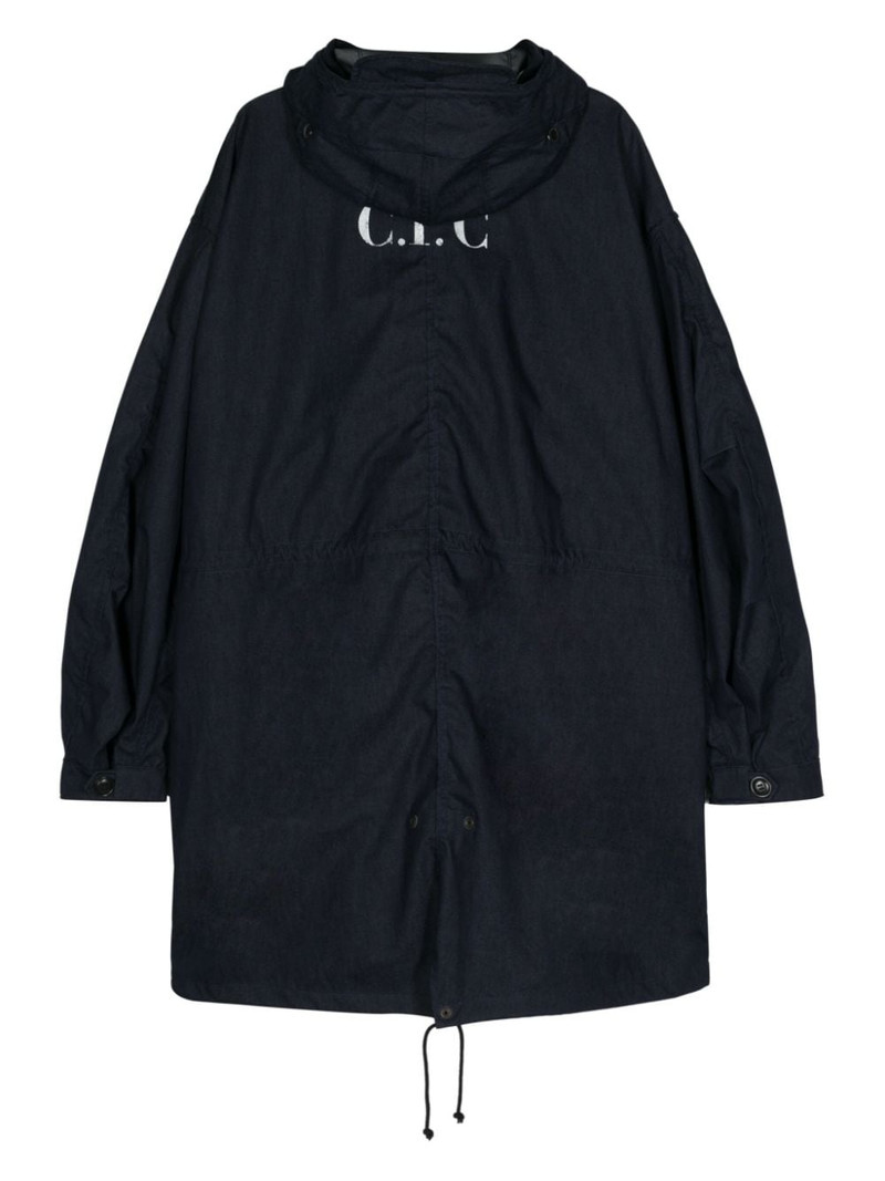 Junya Watanabe MAN x C.P Company cotton raincoat outlook