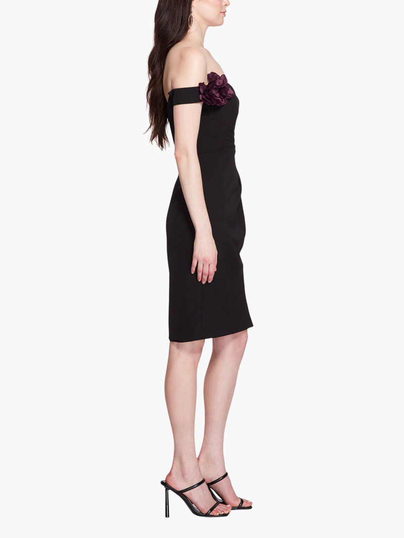 FLORAL DETAILED COCKTAIL MINI DRESS 3