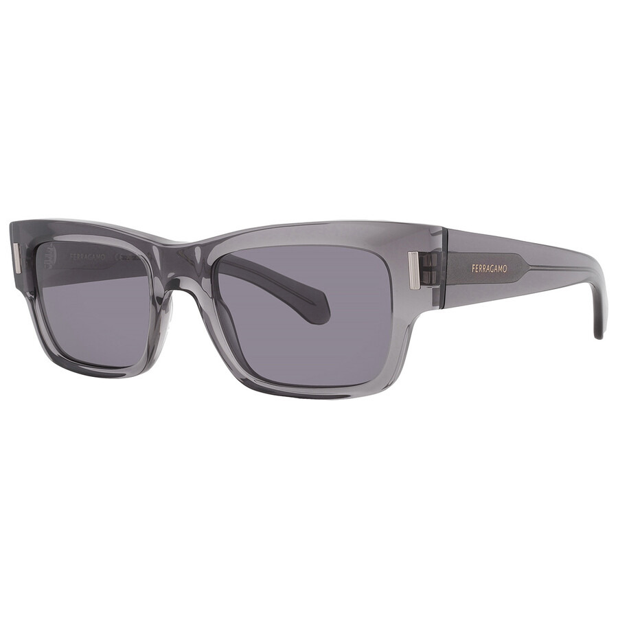 Ferragamo Blue Rectangular Men's Sunglasses SF2011S 020 53 - 2