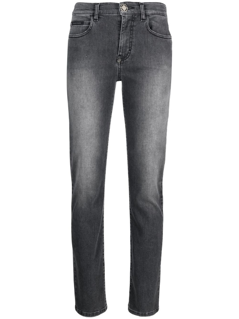 mid-rise skinny jeans 1