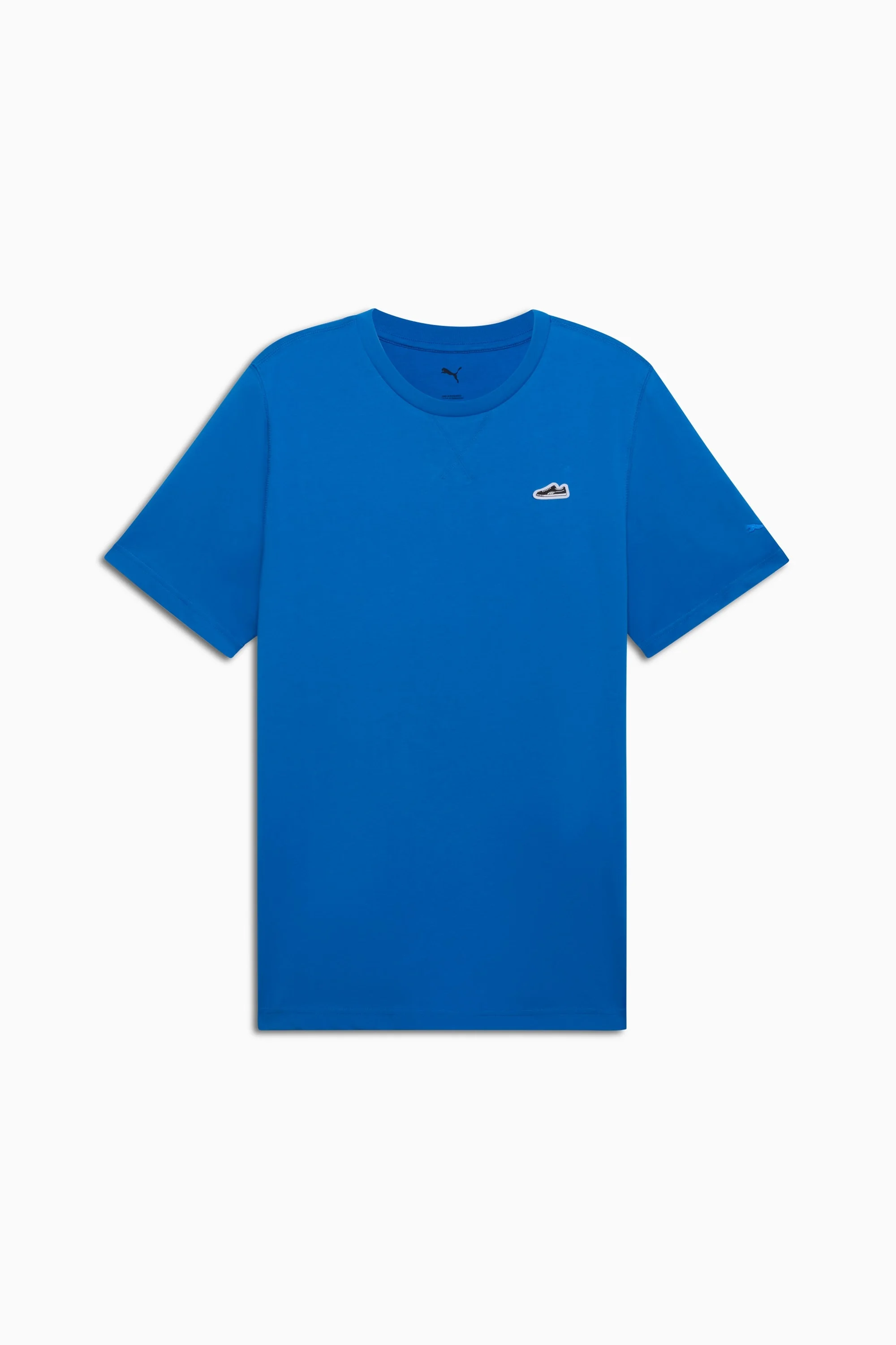 WARDROBE ESSENTIALS Suede Logo Men's Tee - 1