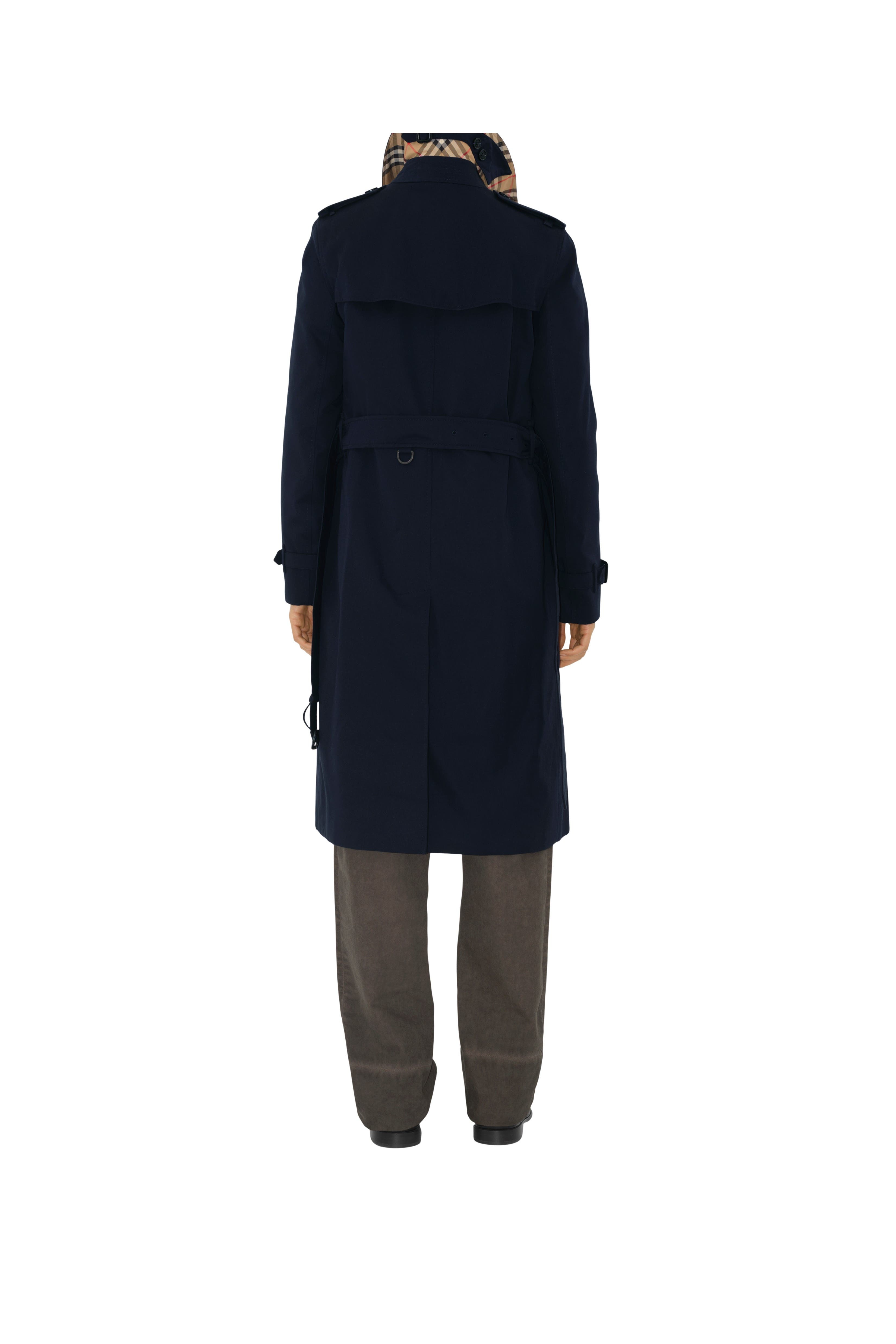 burberry Long Kensington Heritage Trench Coat in Coal Blue at Nordstrom - 5