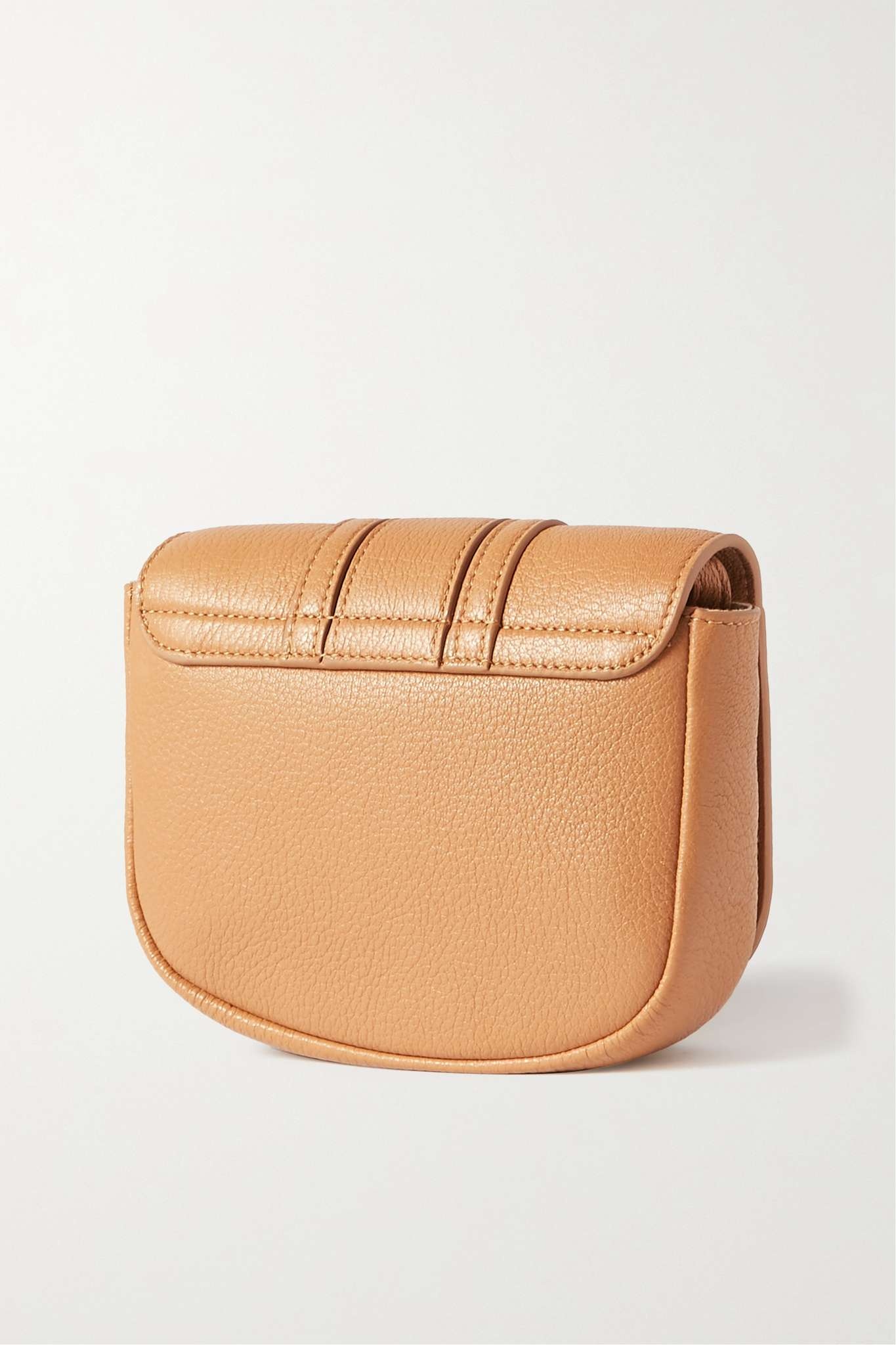 Hana mini textured-leather shoulder bag - 3