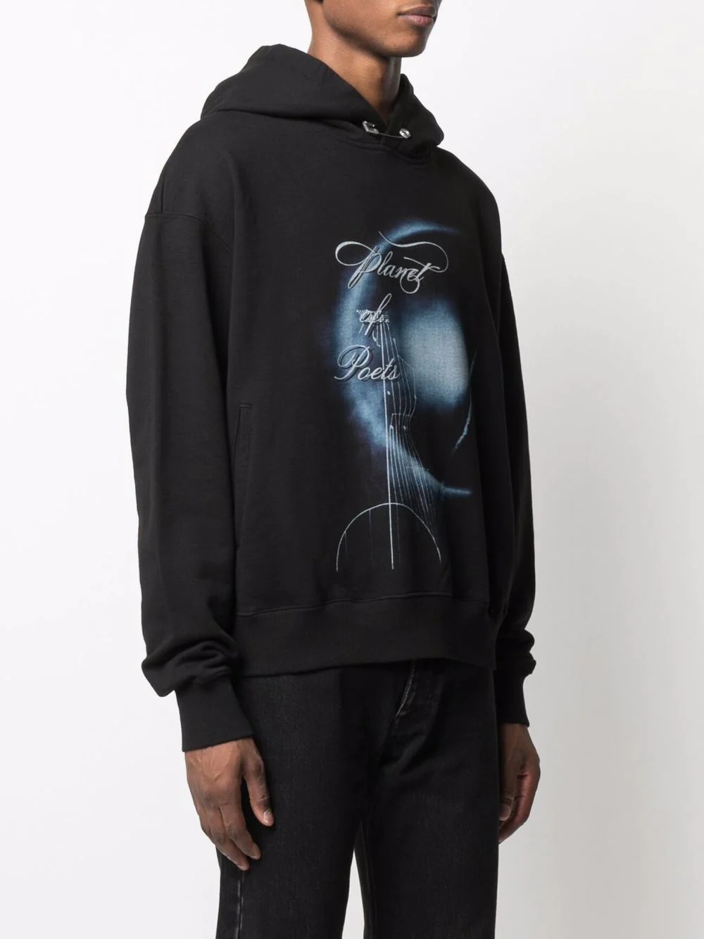 graphic print hoodie - 3