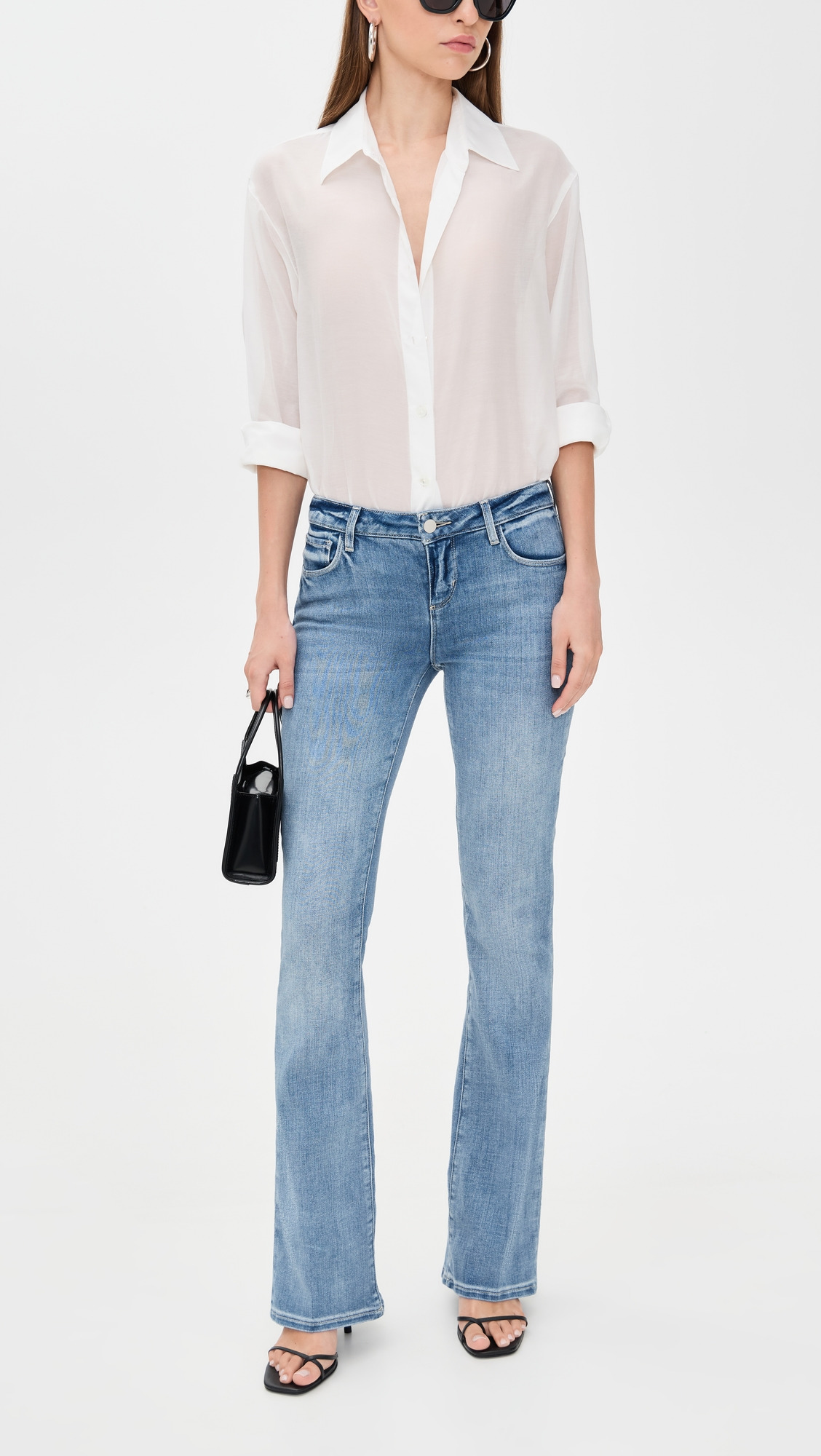 Cara Low Rise Bootcut Jeans - 4