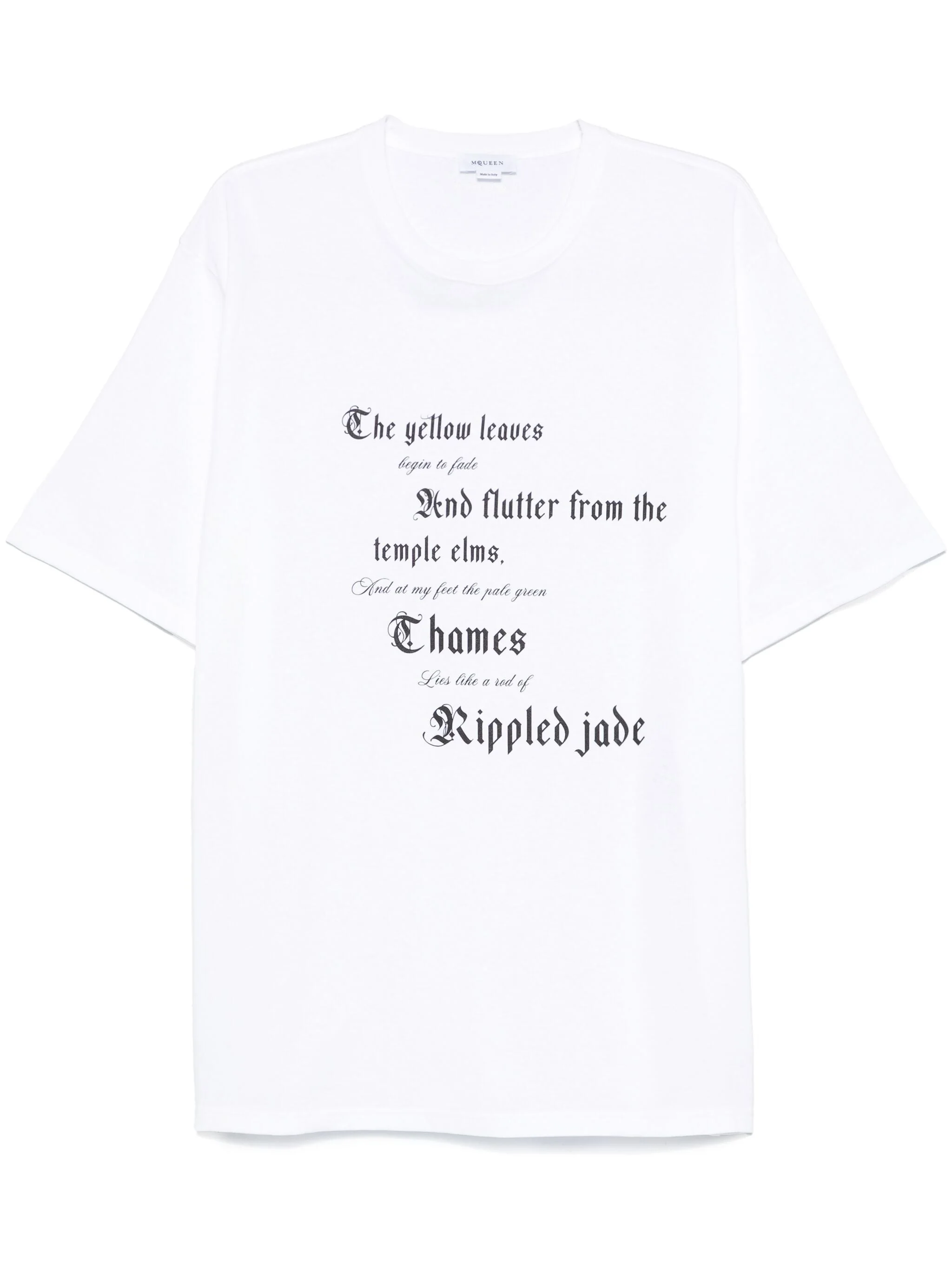 Text-print T-shirt - 1