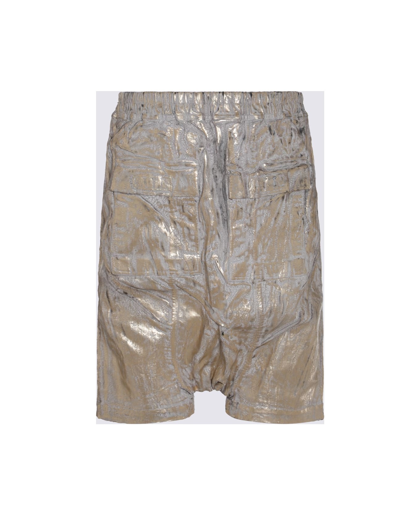 Gold Tone Pods Cotton Shorts - 2