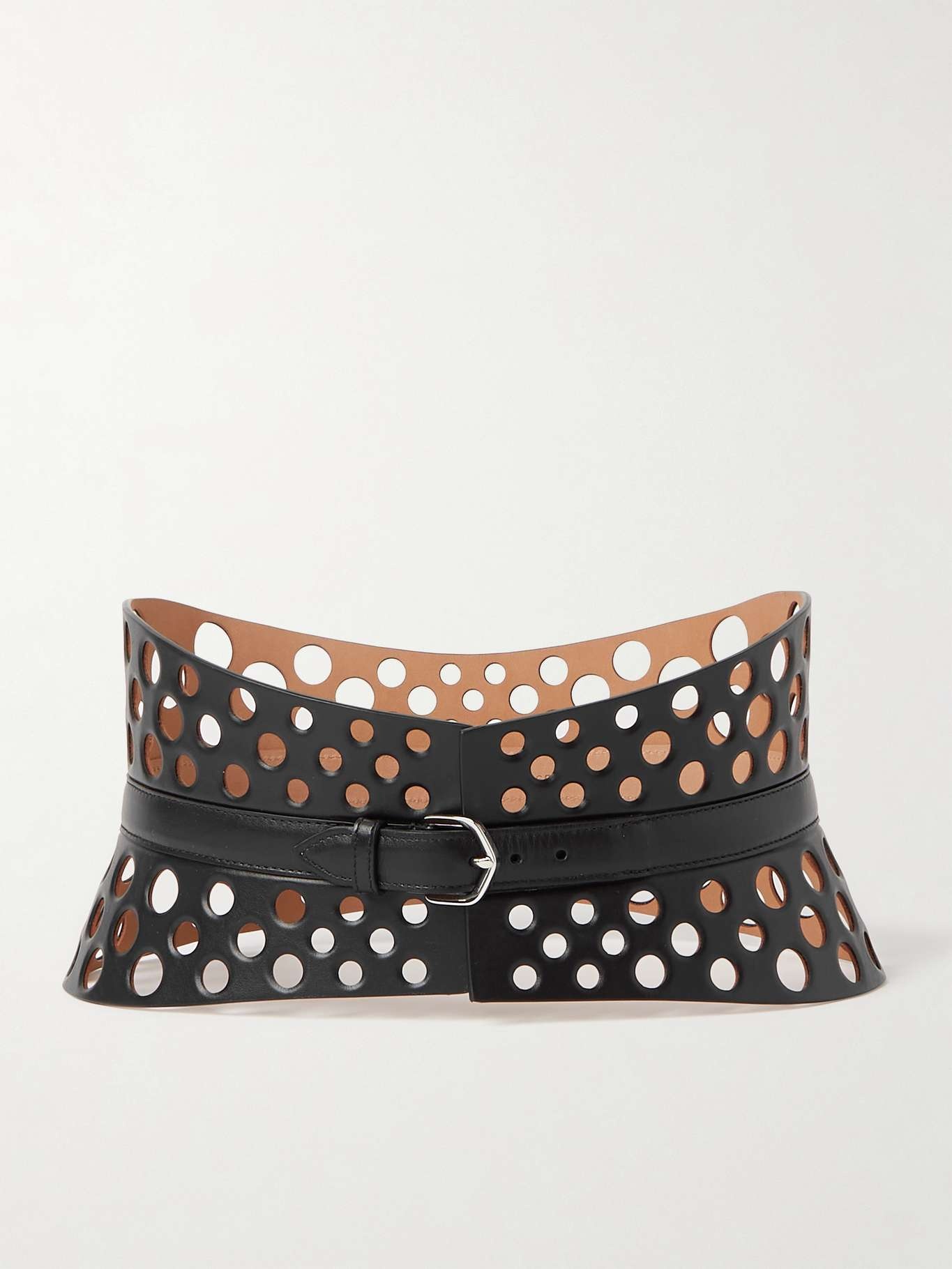 Alaïa Laser-cut leather waist belt | netaporter | REVERSIBLE