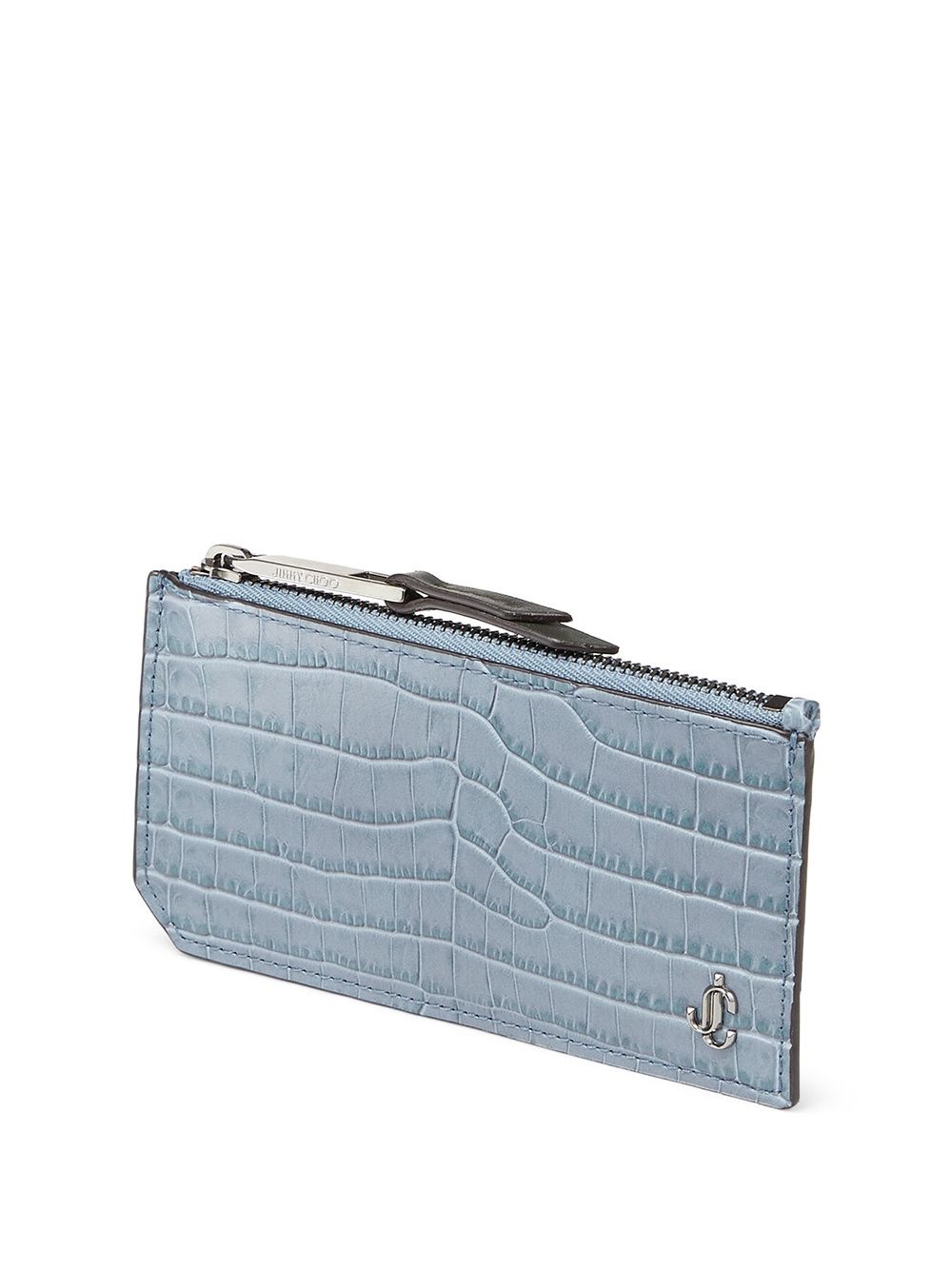 Casey crocodile-effect cardholder - 5