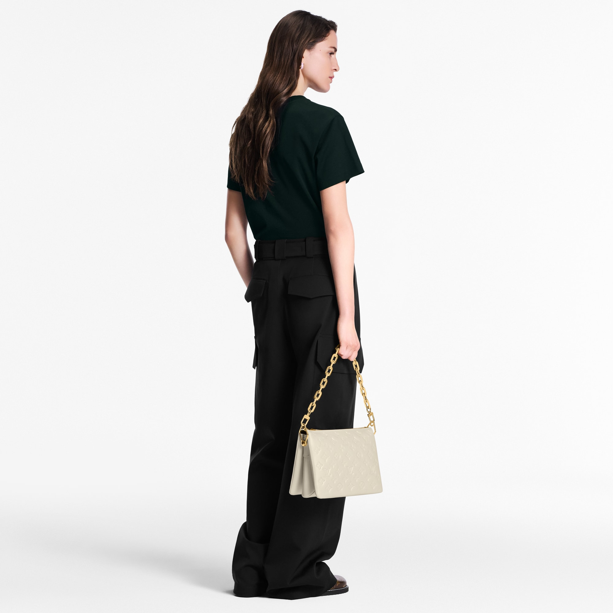 Flocked LV T-Shirt - 3