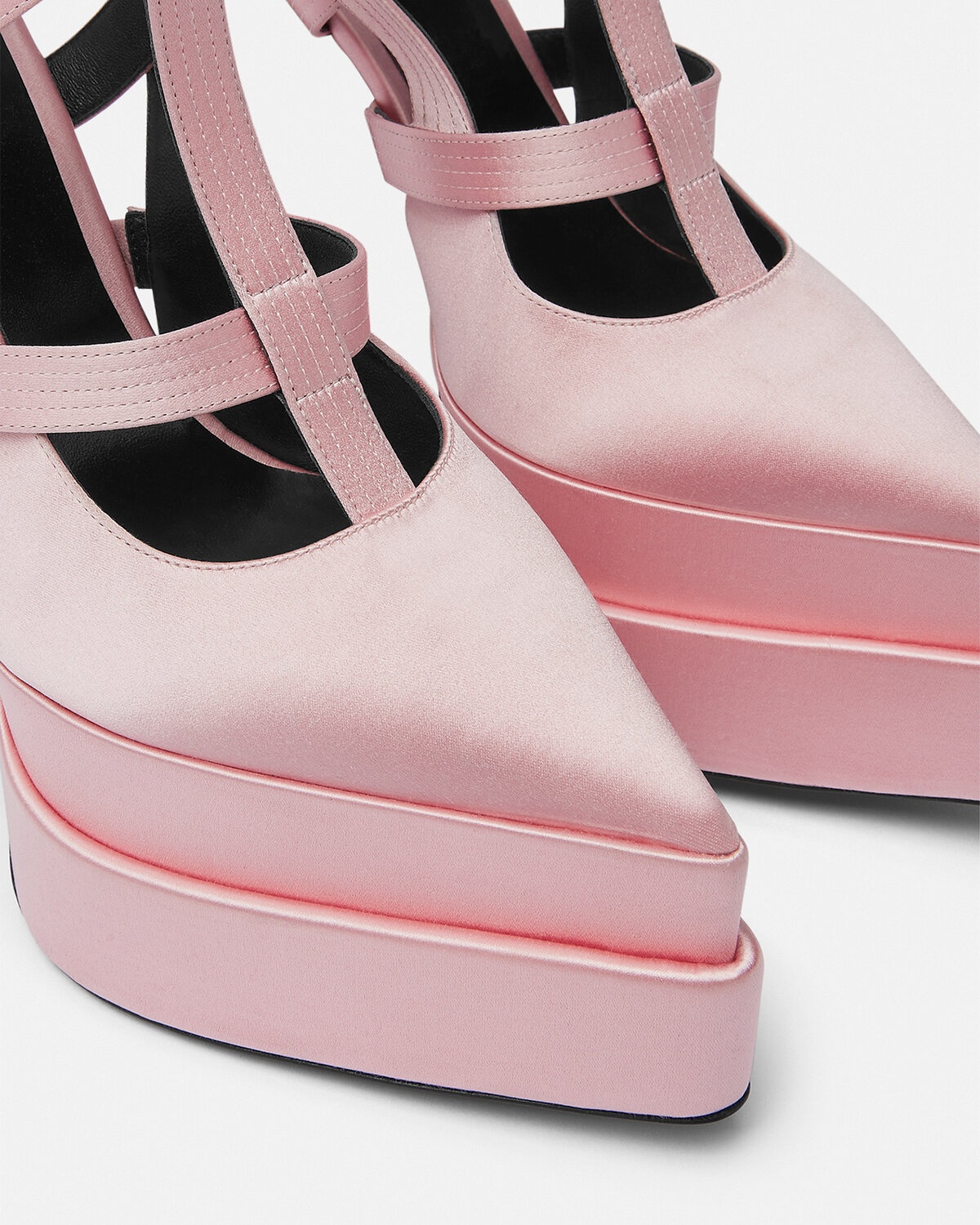 Aevitas Pointy Cage Platform Pumps - 3