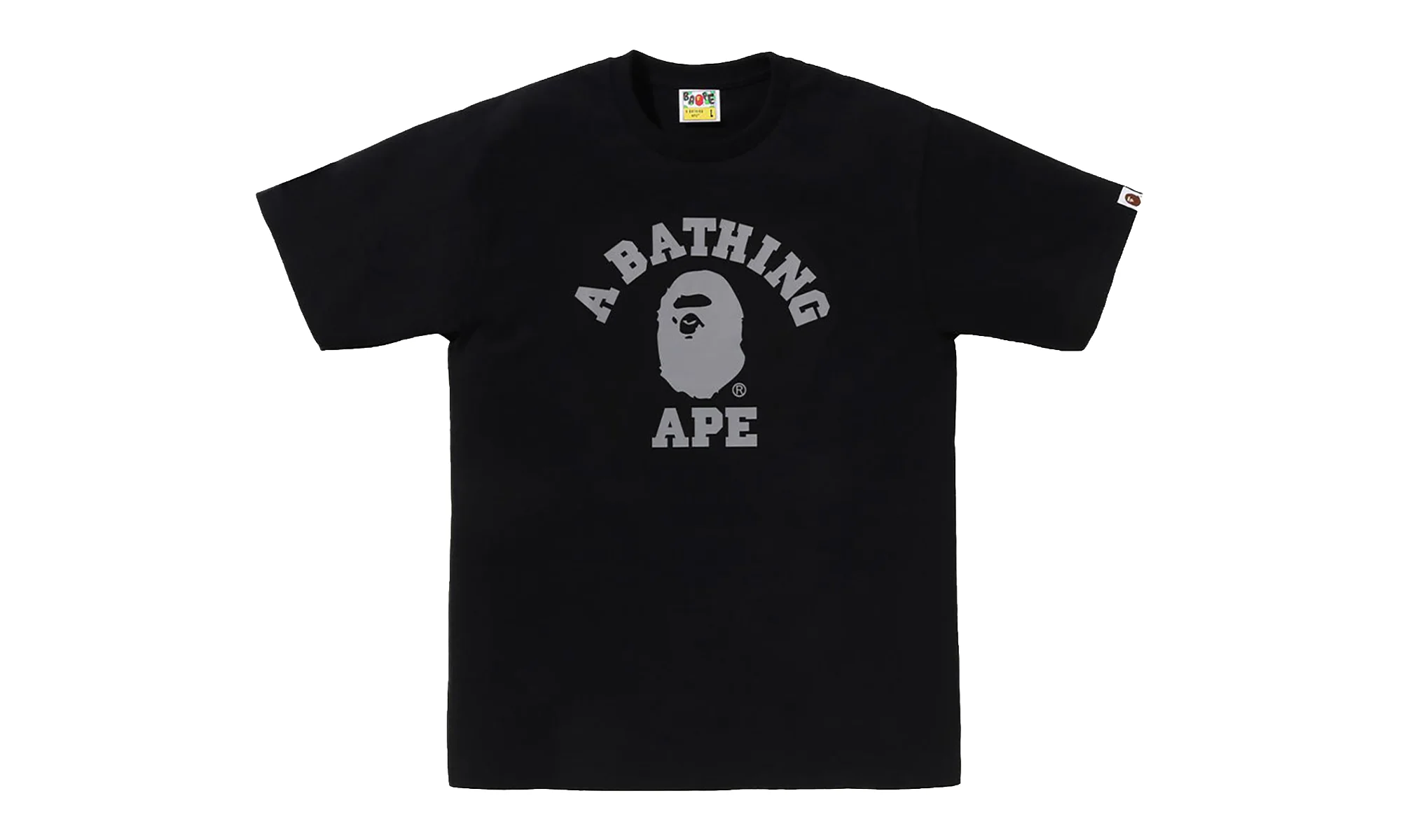 Reflective On College SS Tee "Black" 0ZXTEM00710XQ BKX - 1