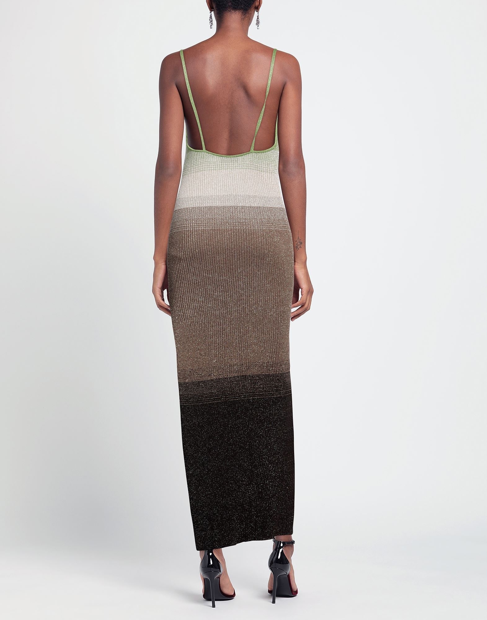 Brown Women's Long Dress - 3