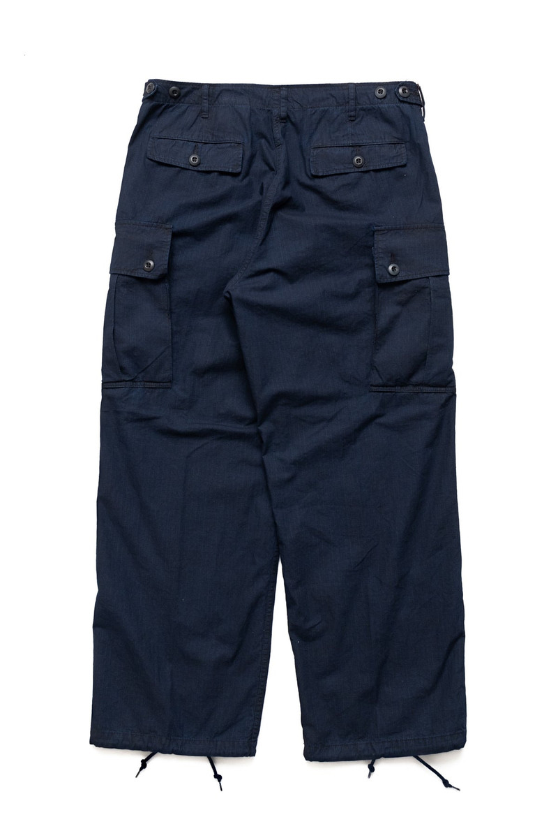BEAMS PLUS MIL 6 Pocket Indigo Ripstop - Sumi outlook